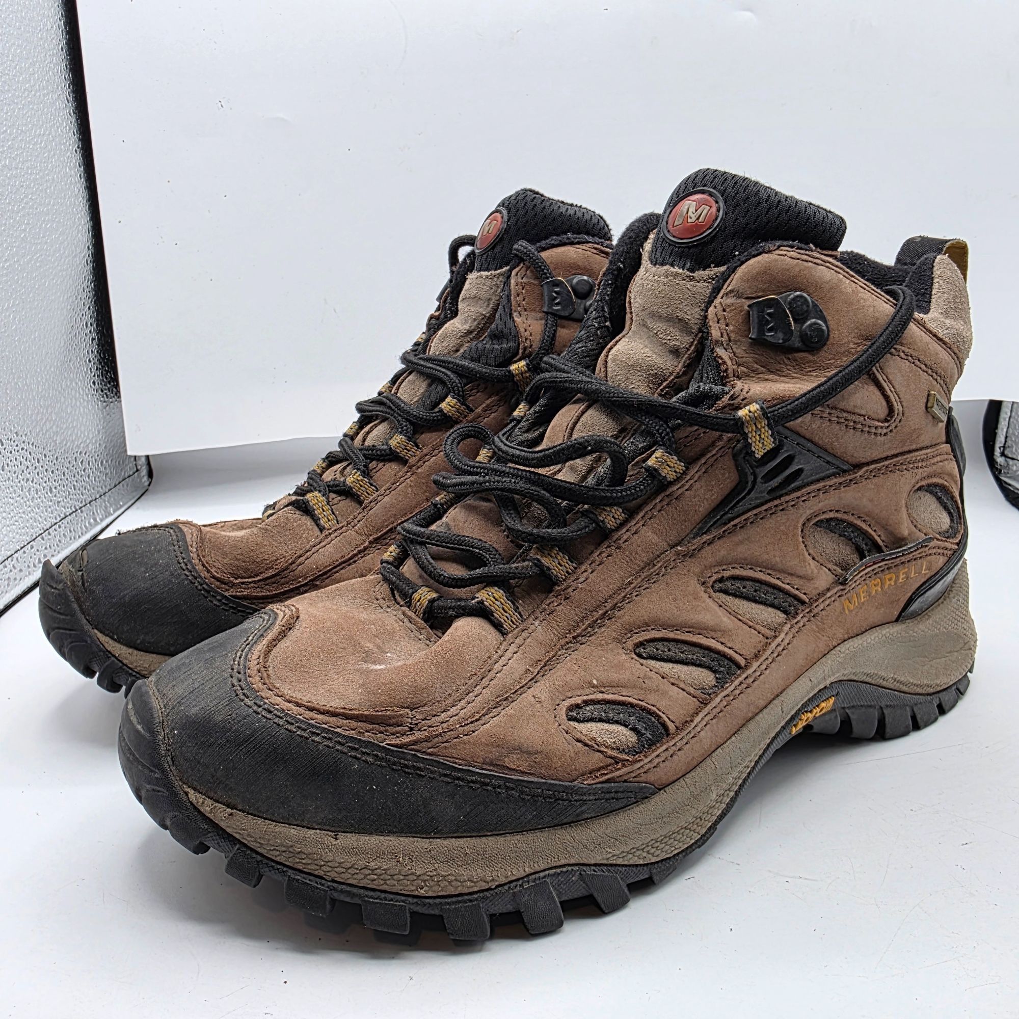 Merrell Merrell Radius Mid Mens Size 9 Cocoa Brown Waterproof Hiking Size US 9 / EU 42 - 3 Thumbnail