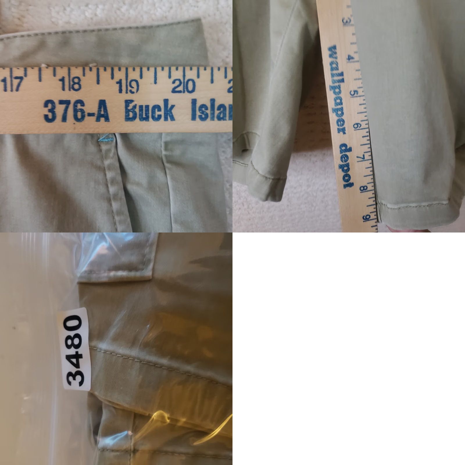 Tommy Bahama Tommy Bahama Green Chino Shorts Men Sz 40 Cotton Tencel Spandex Golf 9” Inseam Size US 40 / EU 56 - 9 Thumbnail