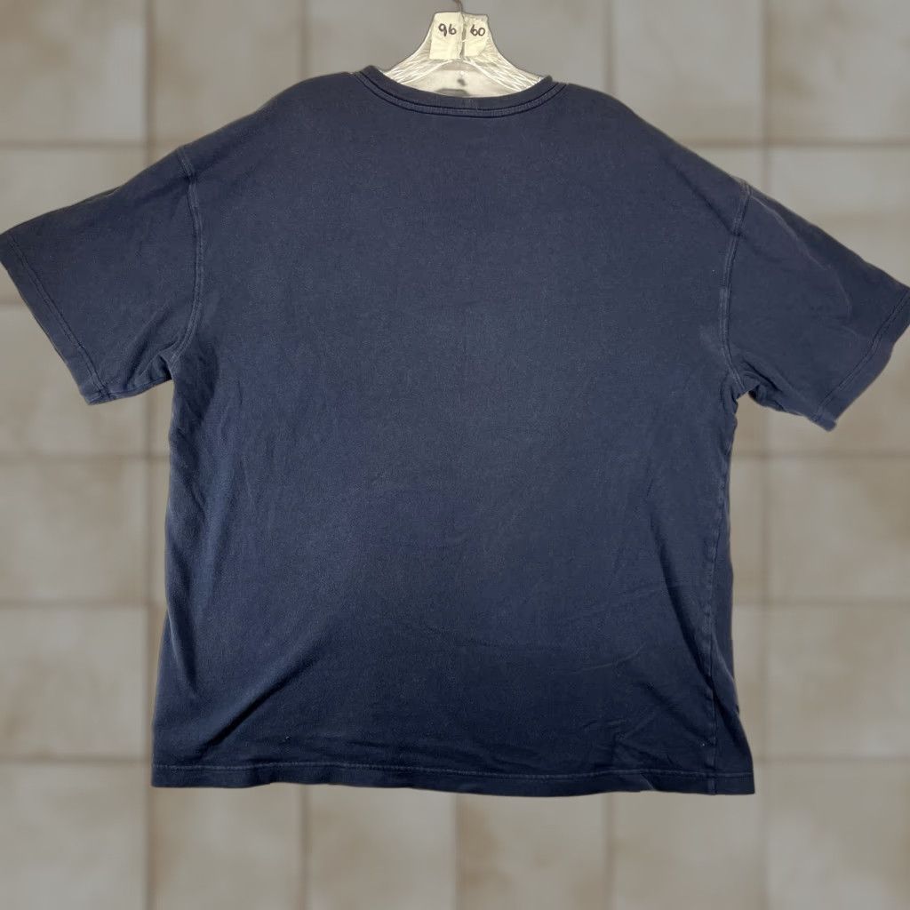Carhartt Carhartt Shirt Mens XL Short Sleeve T-Shirt Navy Faded 2012 Carhartt Men'S K87 Logo Crew Neck Cotton All Seasons Lightweight Size US XL / EU 56 / 4 - 1 Thumbnail