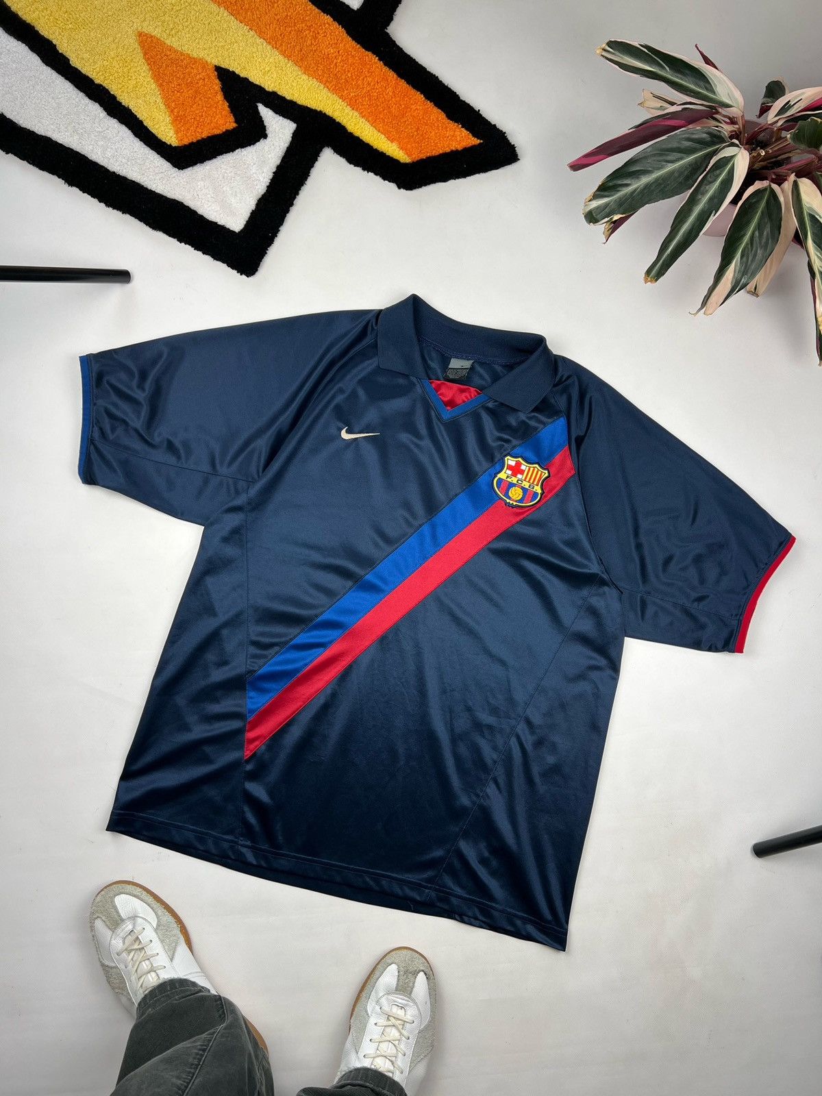 Nike Vintage Barcelona jersey third away Size US XL / EU 56 / 4 - 1 Thumbnail