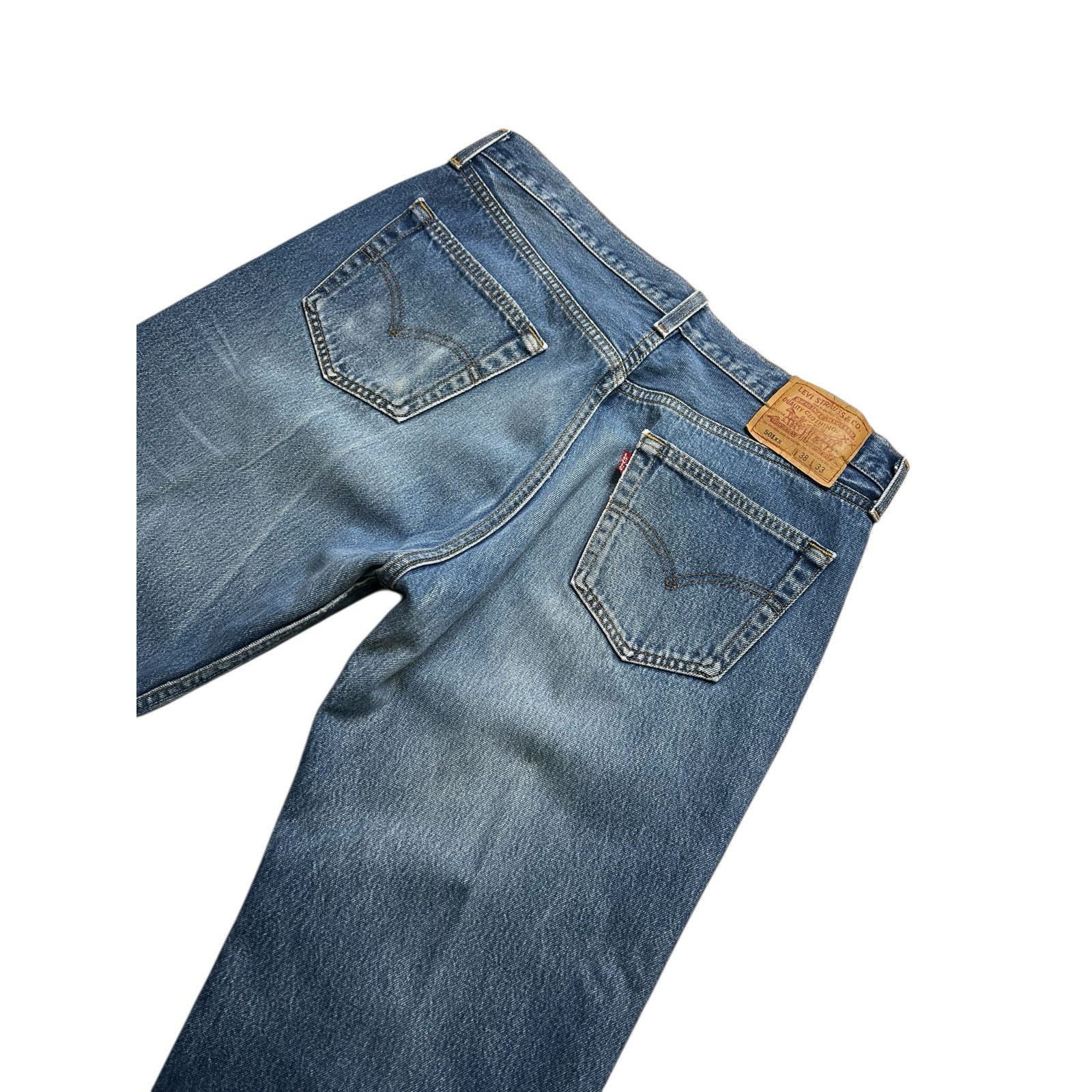 Levi's Vintage 90s Levi's 501xx Jeans USA actually size 34x29.5 Size US 38 / EU 54 - 11 Thumbnail