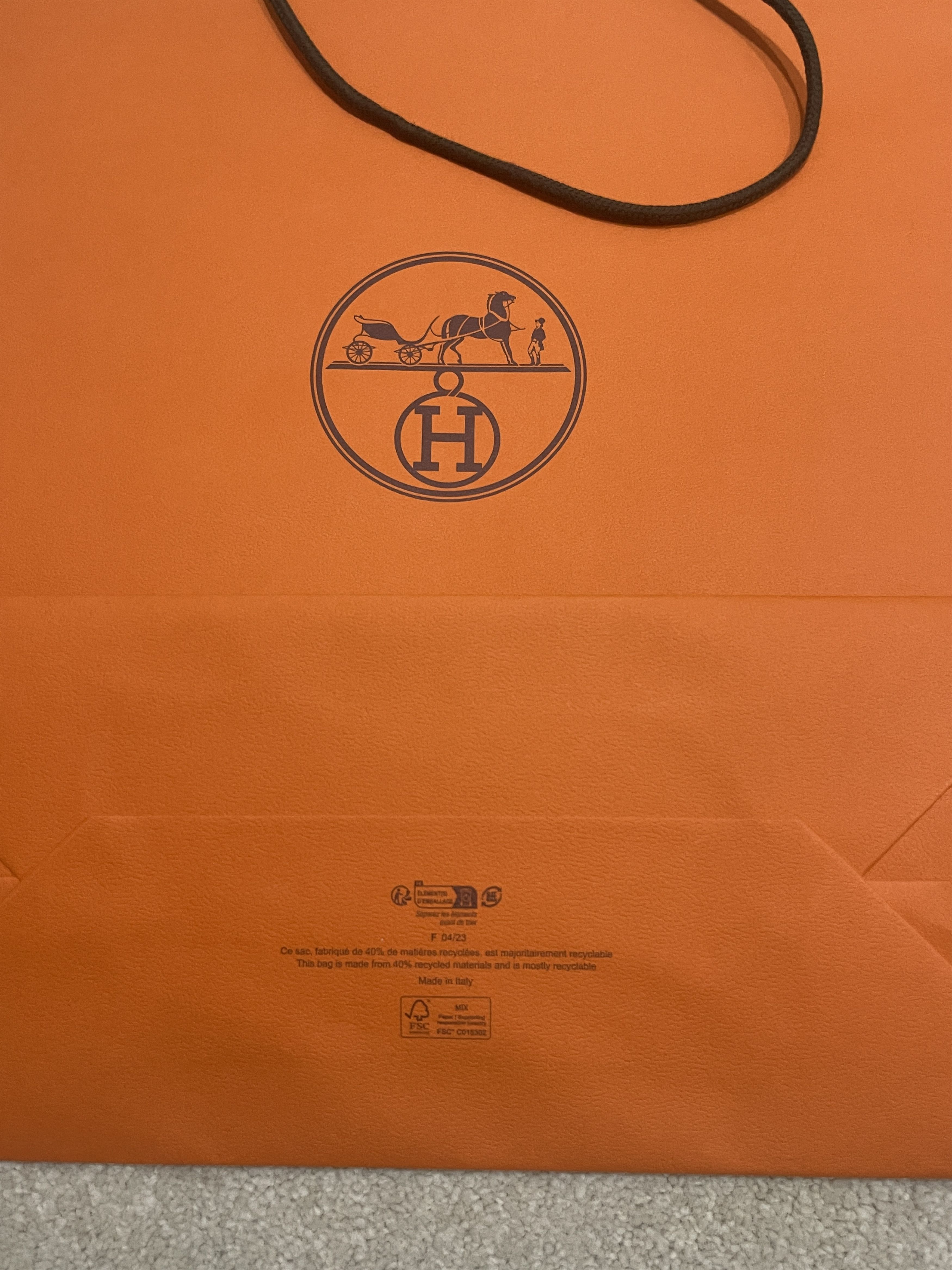 Hermes Authentic Hermes Shopping Bags - All Sizes Size ONE SIZE - 12 Thumbnail