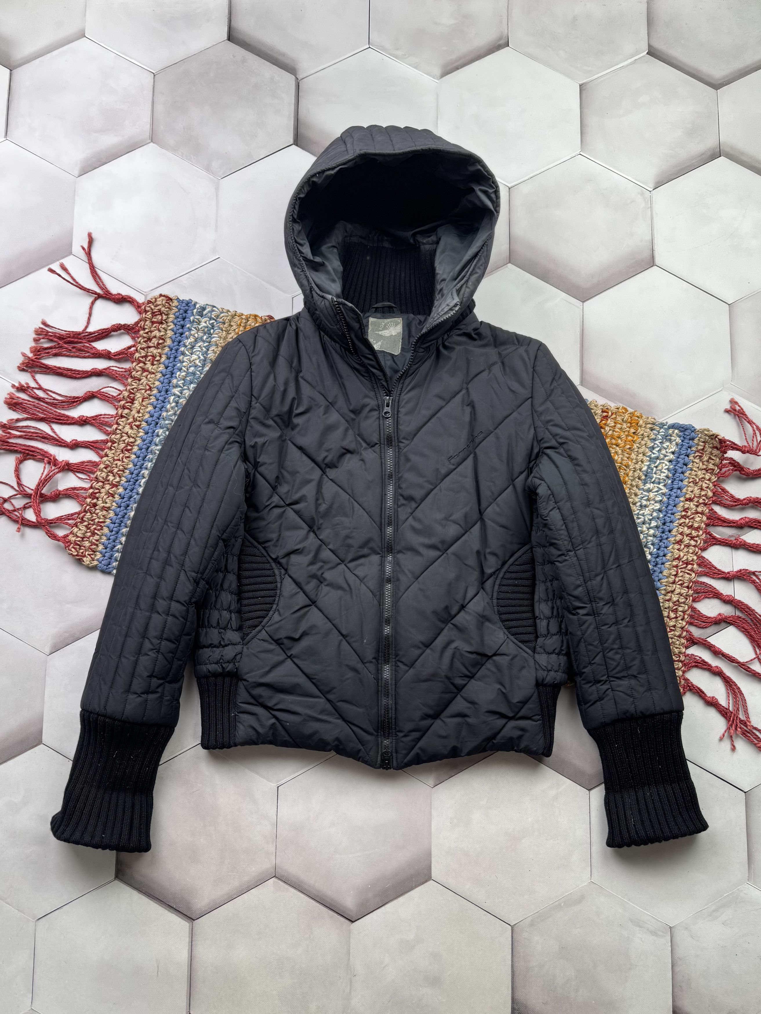 Vintage Vintage Cropped Hooded Jacket (E4) Size US M / EU 48-50 / 2 - 1 Thumbnail