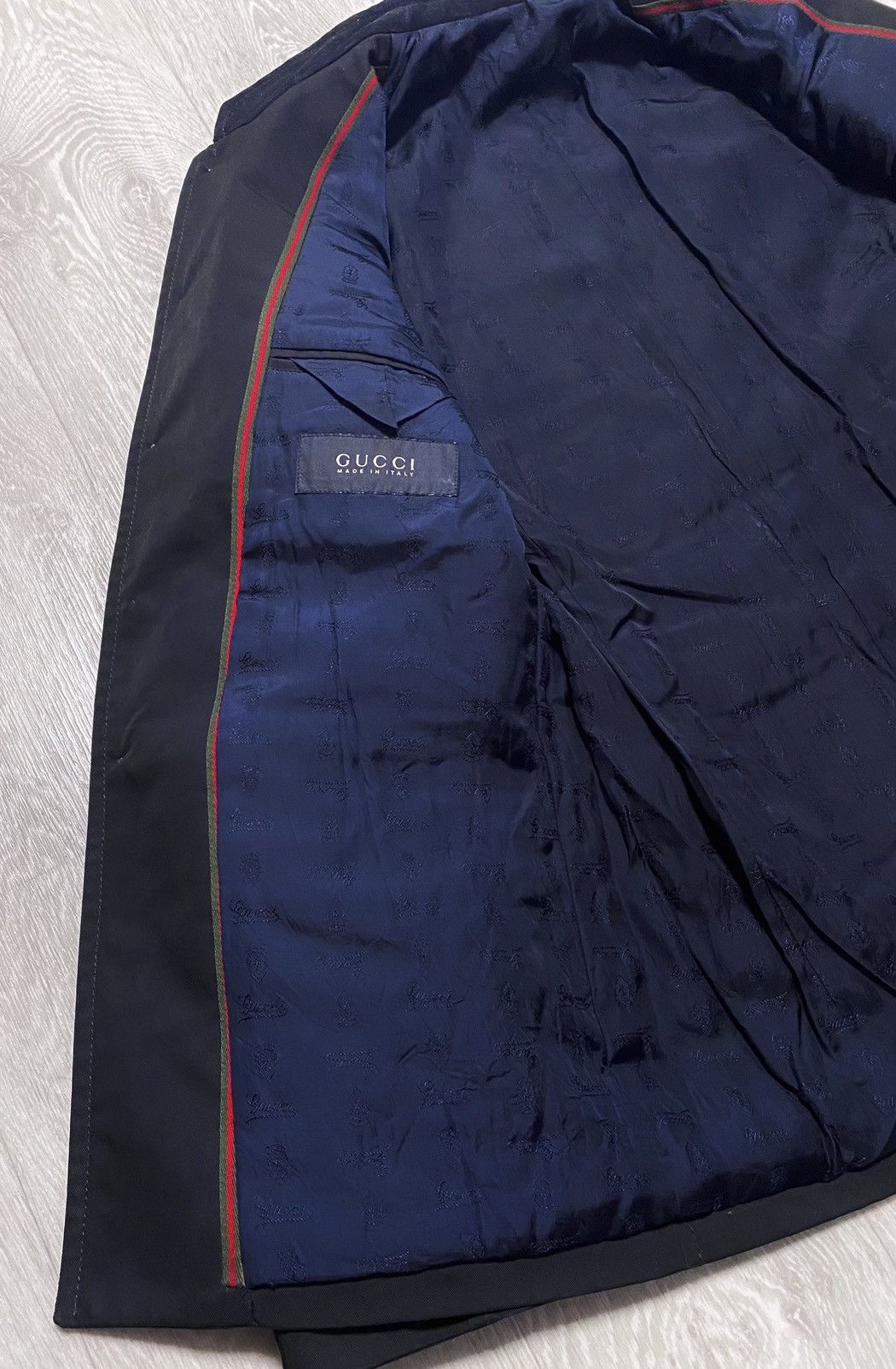 Gucci Gucci AW’08 2008 Polyester 4 Pocket Blazer Coat Jacket Khaki Size US S / EU 44-46 / 1 - 14 Thumbnail