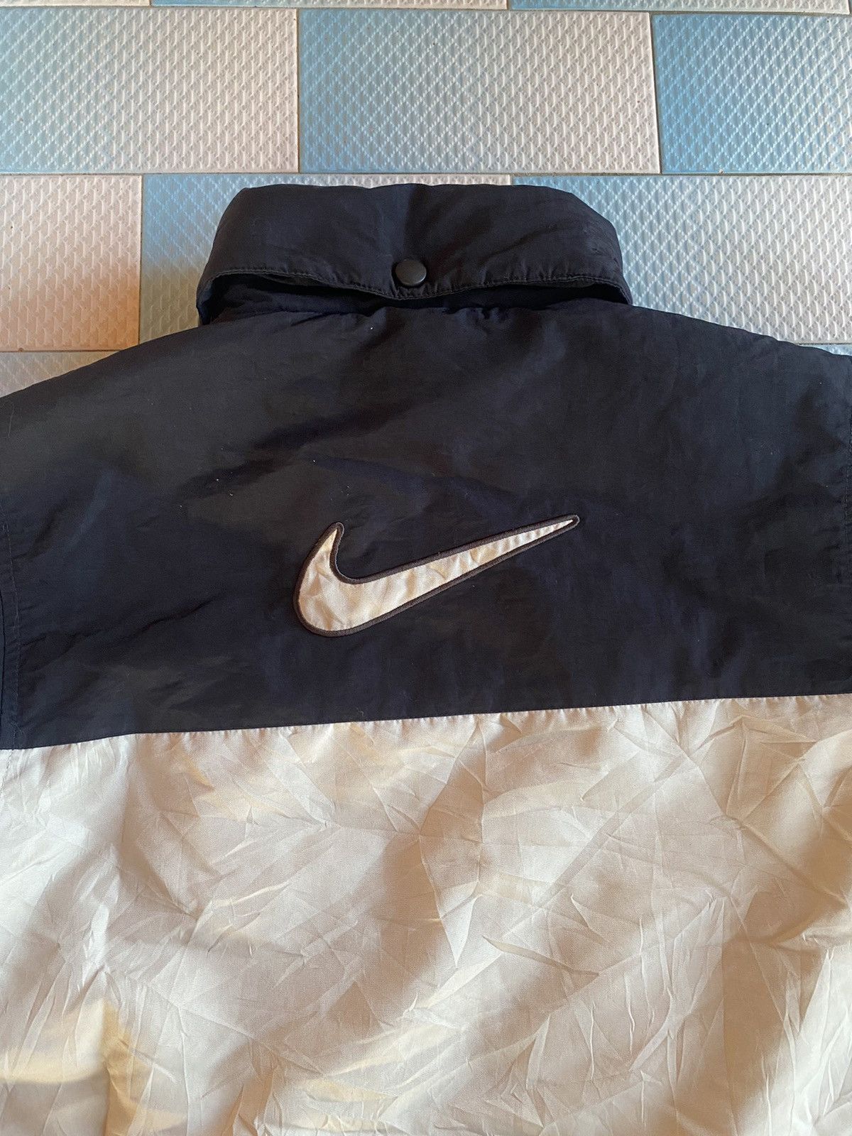Nike × Vintage Vintage Nike Big Logo Puffer Jacket Size US S / EU 44-46 / 1 - 6 Thumbnail