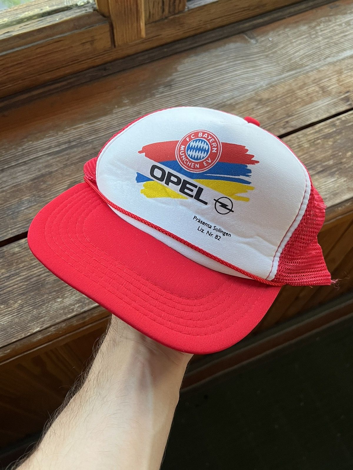 Vintage Vintage 90s Hat Opel Fc Bayern Munchen Football Soccer Cap Size ONE SIZE - 1 Thumbnail