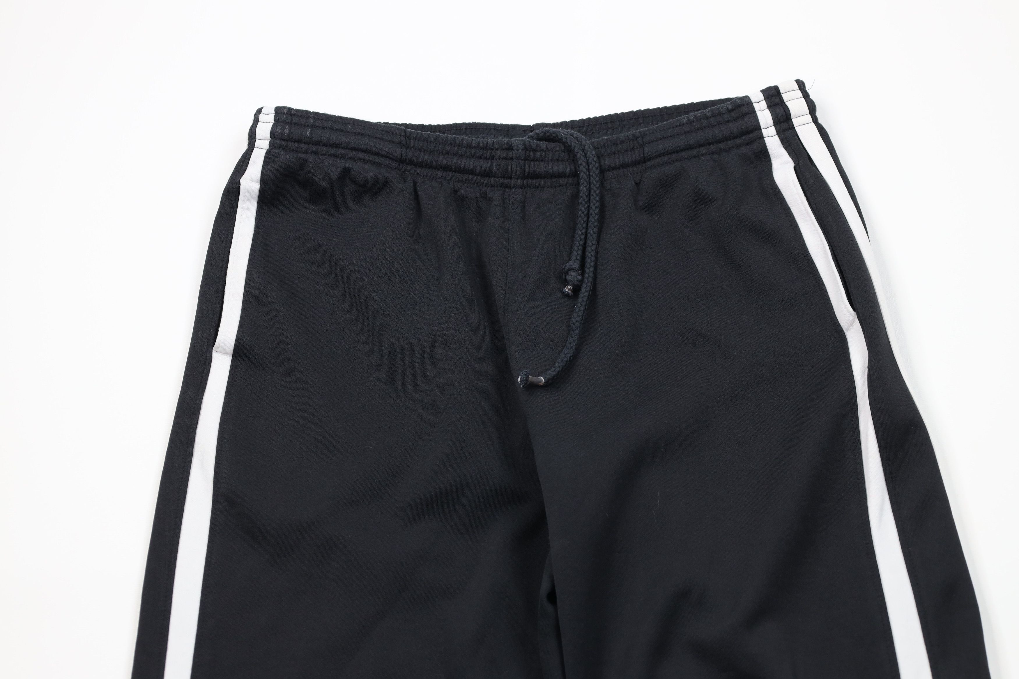 Nike Vintage 90s Y2K Nike Total 90 Soccer Joggers Pants Black Size US 32 / EU 48 - 2 Thumbnail