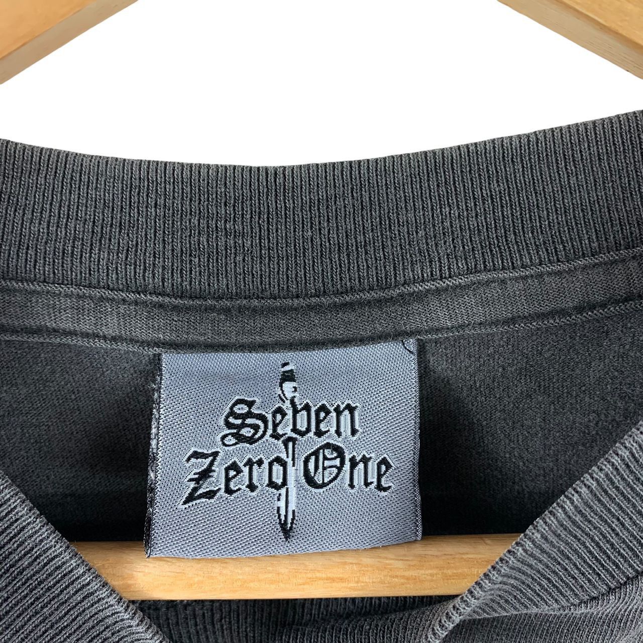 Japanese Brand × Vintage Vintage SEBEN ZERO ONE dragon & skull printed tee Size US L / EU 52-54 / 3 - 3 Thumbnail