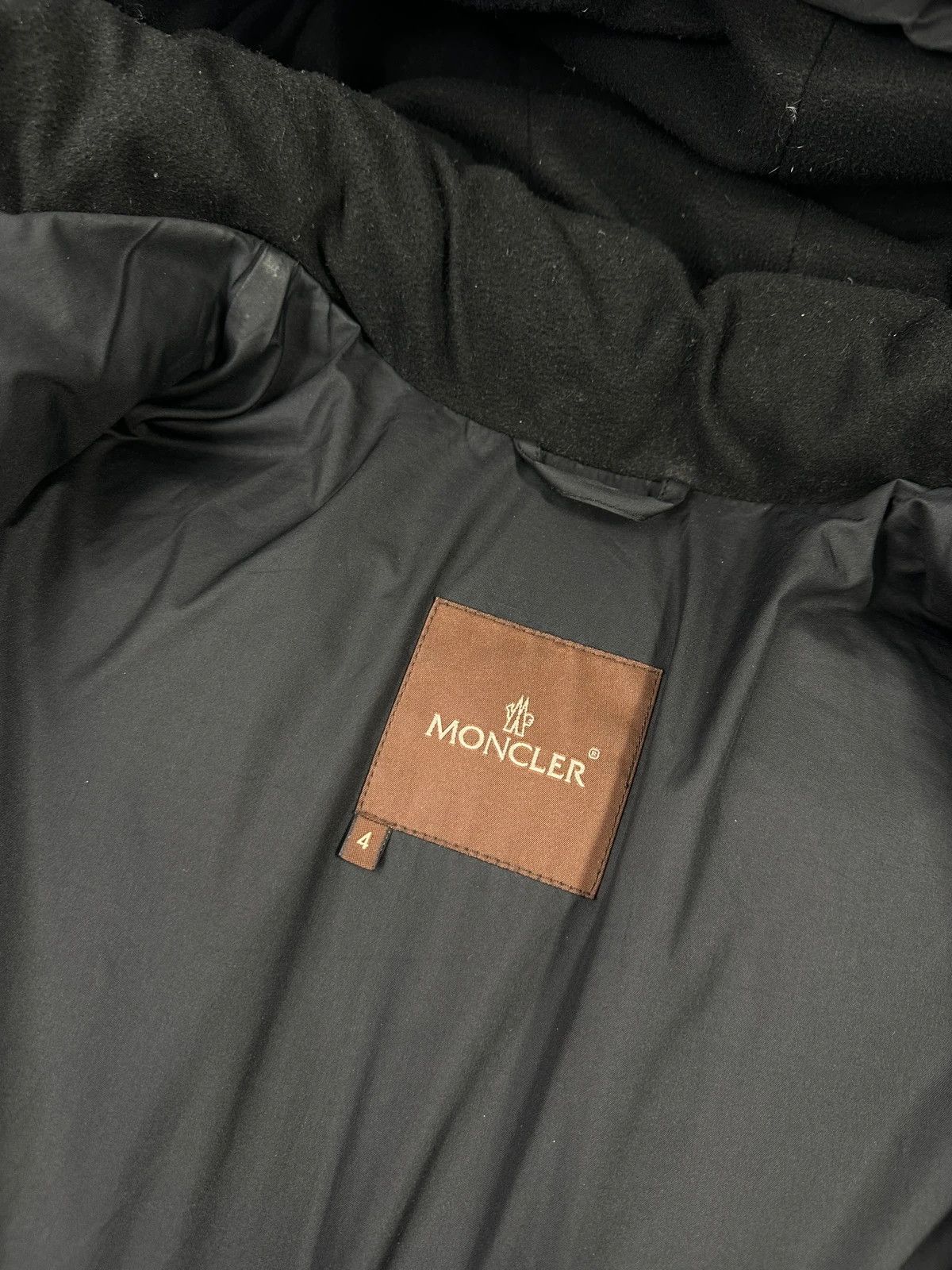Moncler Moncler 00’s Maya Black Cotton & Down Hooded Puffer Jacket Size US L / EU 52-54 / 3 - 10 Thumbnail