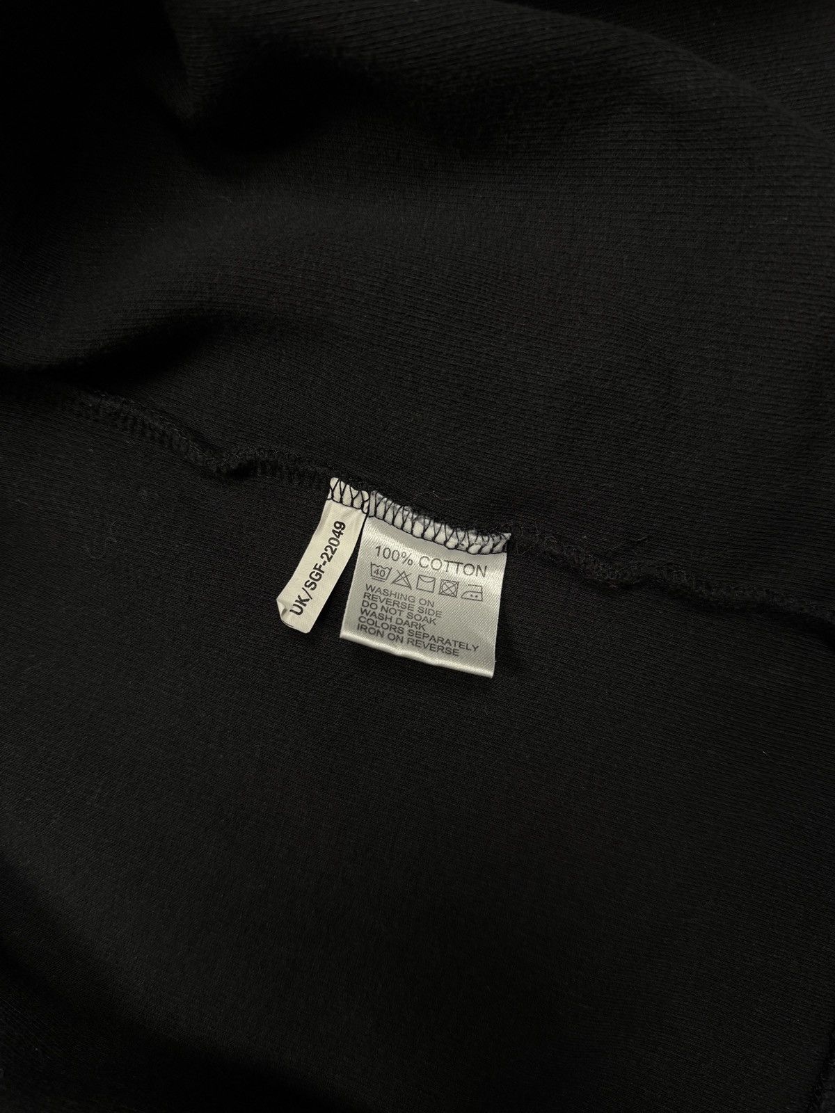 Vintage × Yves Saint Laurent Vintage Yves Saint Laurent black basic sweater Size US L / EU 52-54 / 3 - 8 Thumbnail