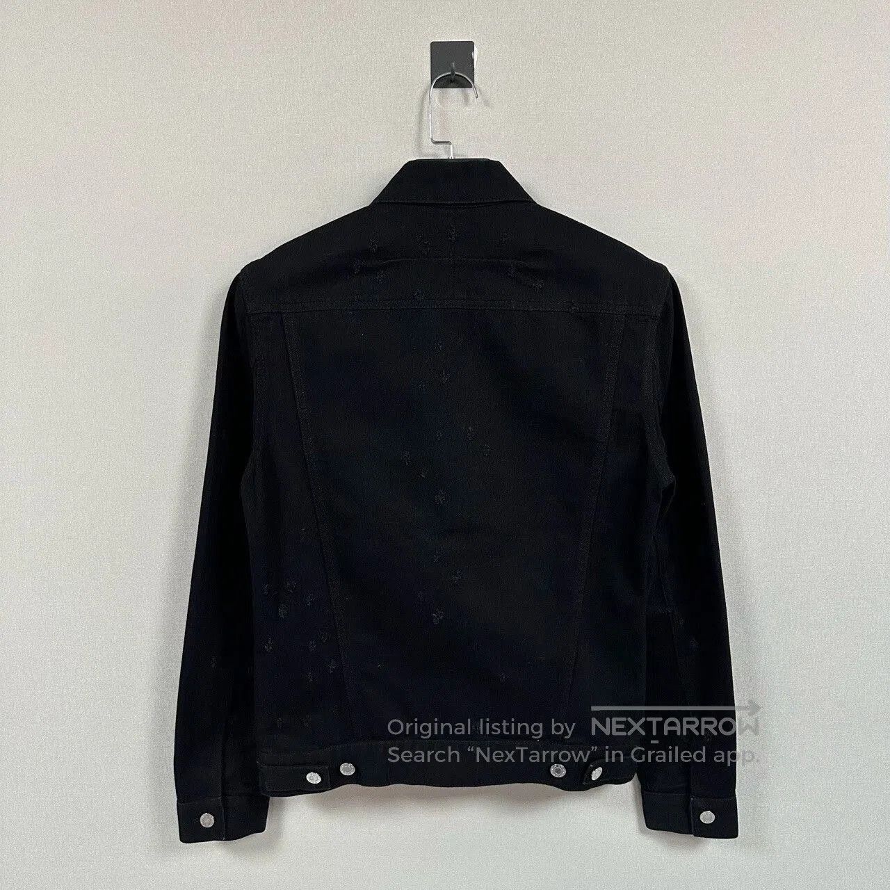 Givenchy givenchy distressed black denim jacket M size. Size US M / EU 48-50 / 2 - 2 Thumbnail