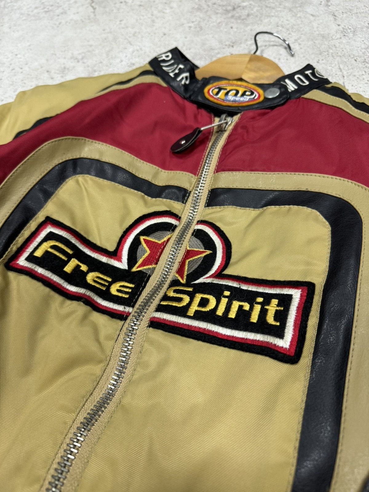 Japanese Brand Vintage 90s - 00s Team spirit Racing Jacket Size US S / EU 44-46 / 1 - 5 Thumbnail
