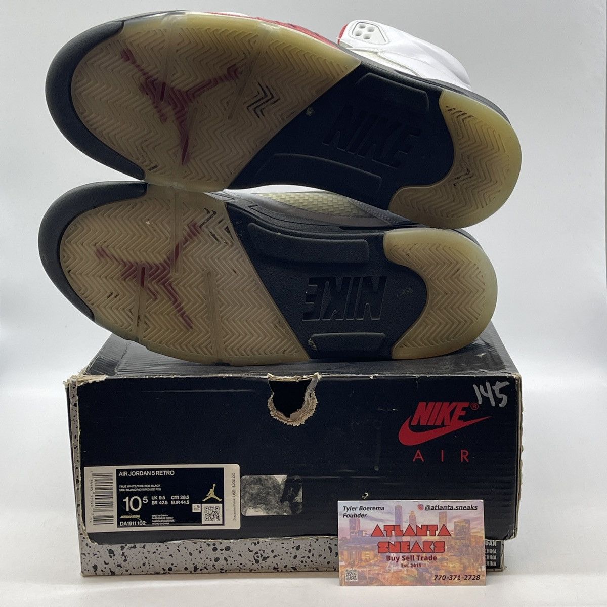 Jordan Brand Air Jordan 5 fire red Size US 10.5 / EU 43-44 - 7 Thumbnail