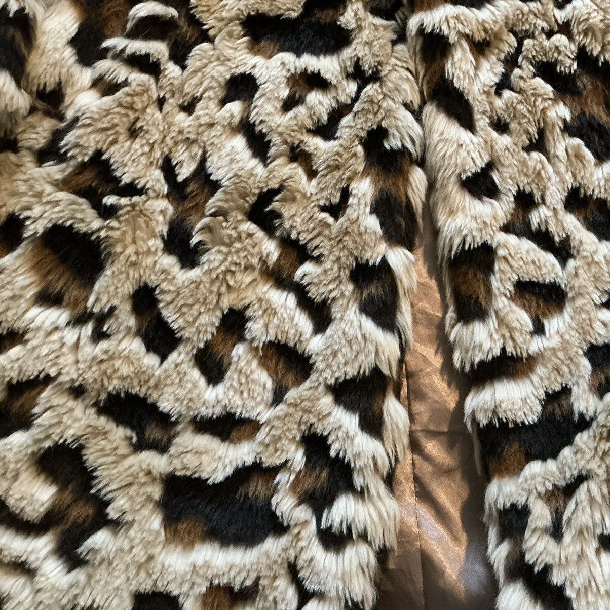 Junya Watanabe FW18 Jacquard Cheetah Faux Fur Coat Size US M / EU 48-50 / 2 - 5 Thumbnail
