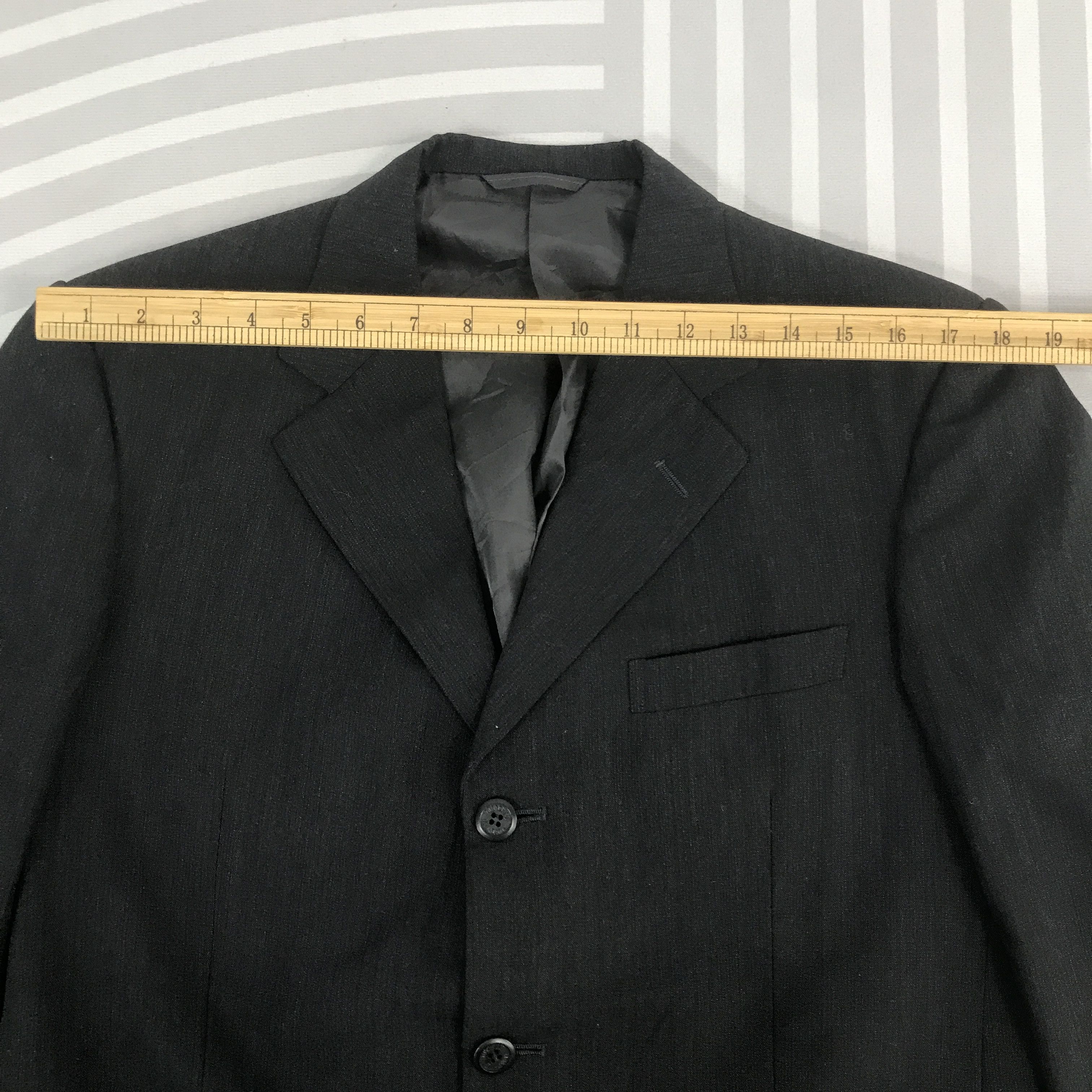 Moschino × Vintage Vintage Moschino Black blazer coat Jacket Size US L / EU 52-54 / 3 - 5 Thumbnail