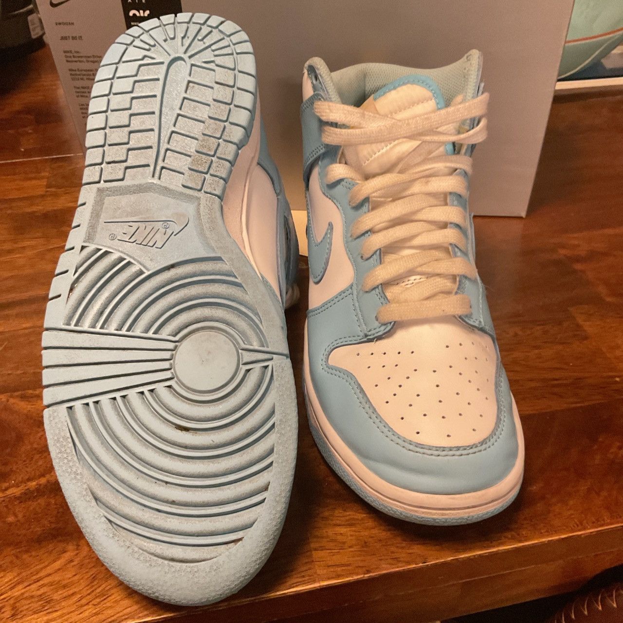 Nike Nike Dunk High- Blue Chill Size US 7 / EU 40 - 5 Thumbnail