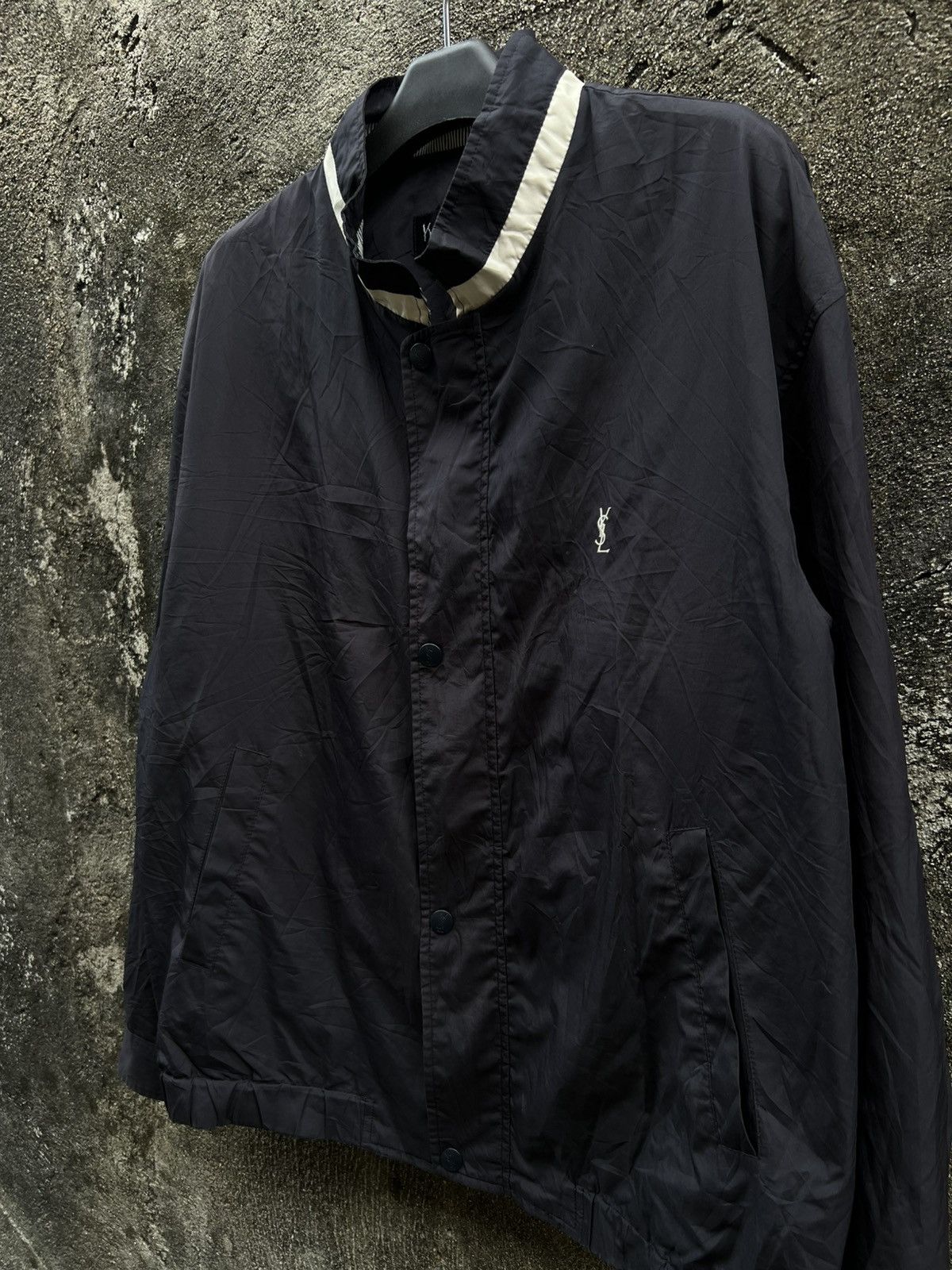Vintage × Yves Saint Laurent Vintage YSL Pour Homme Jacket Size US L / EU 52-54 / 3 - 3 Thumbnail