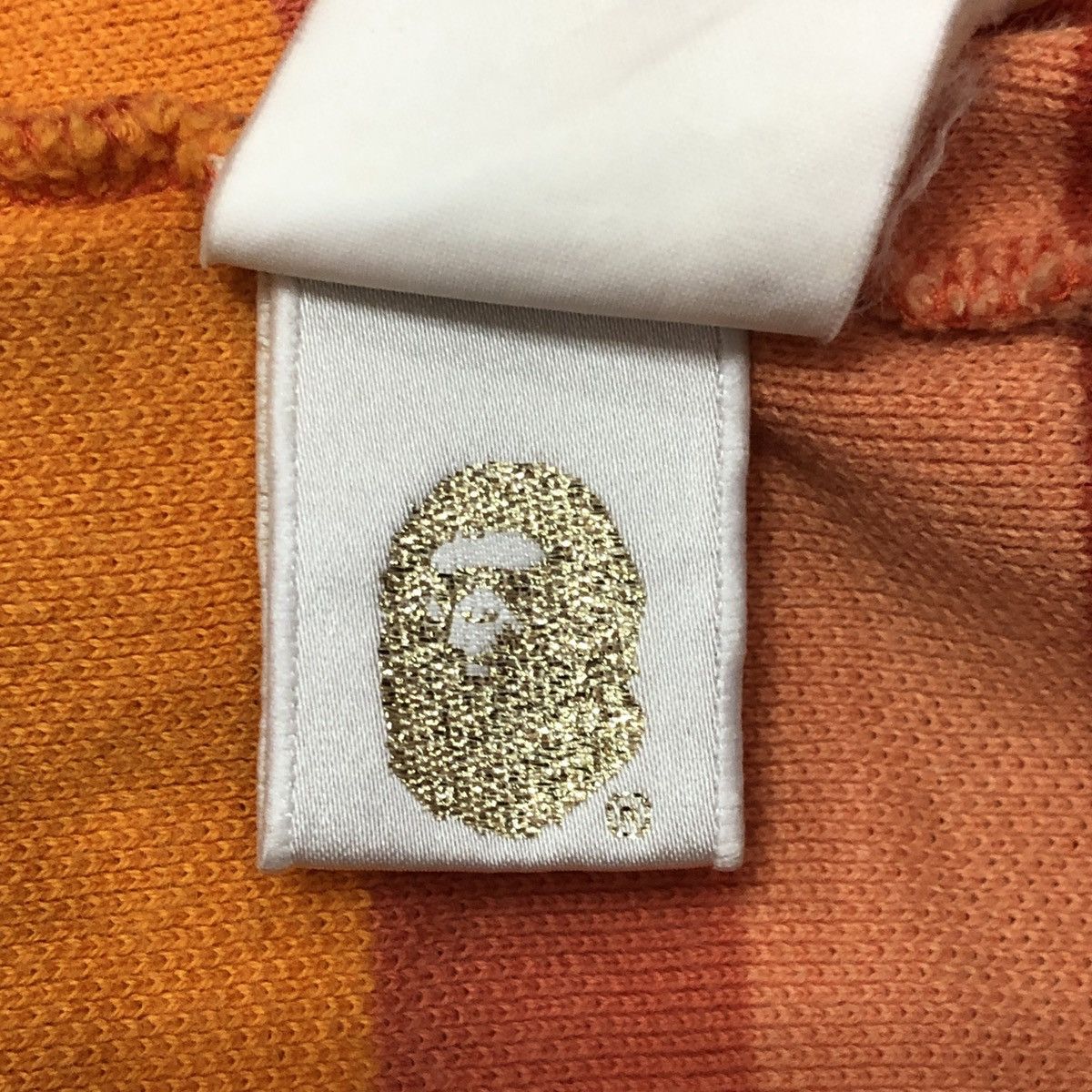 Bape One Point Striped Polo Size US L / EU 52-54 / 3 - 7 Thumbnail