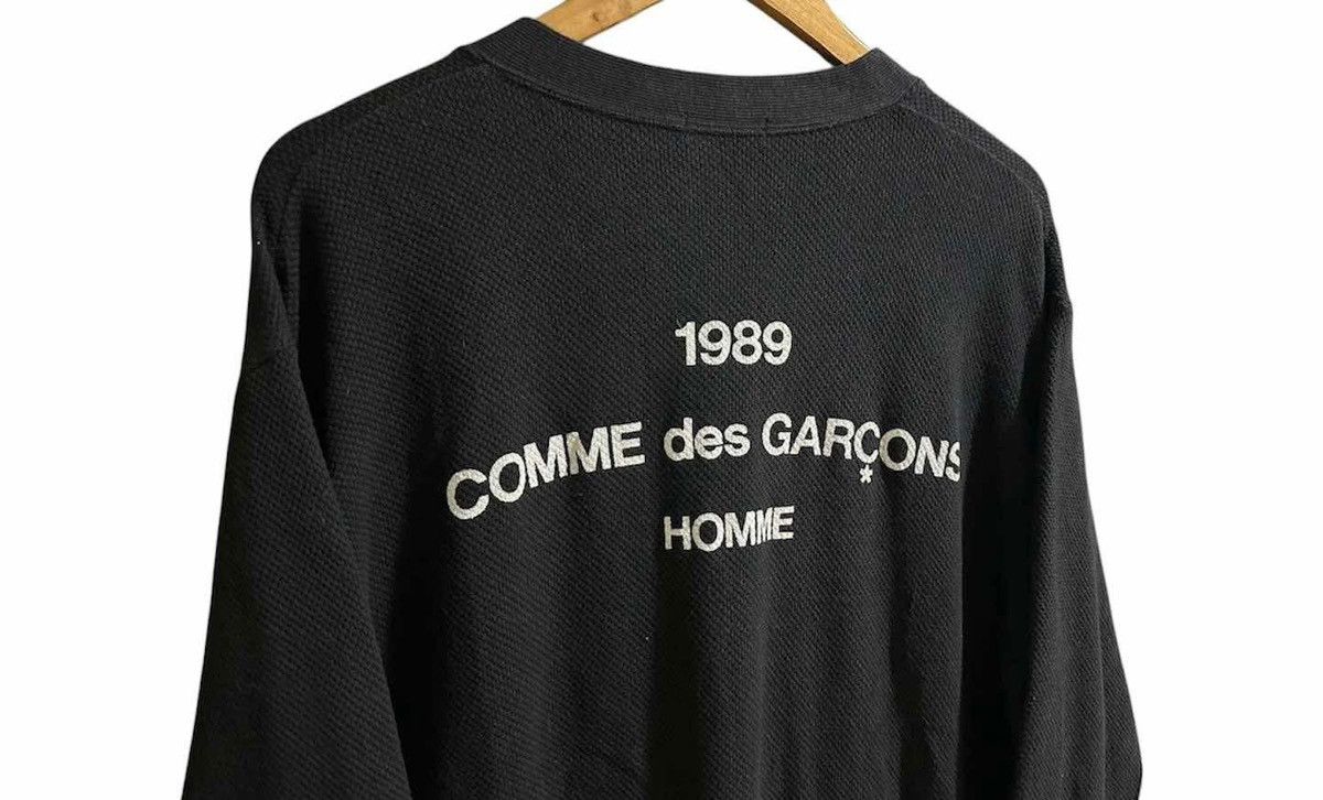 Comme des Garcons Homme Archived Vintage Comme Des Garcons Homme 1989 Staff Cardigan Size US XL / EU 56 / 4 - 11 Thumbnail