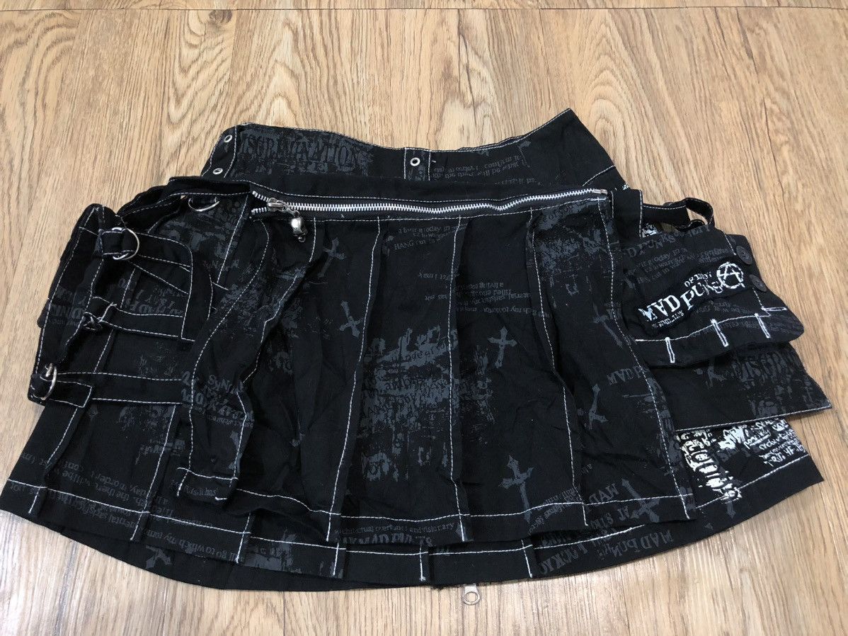 Japanese Brand × Seditionaries Mad Punks complete waist bag skirt Size 25" / US 0 / IT 36 - 10 Thumbnail