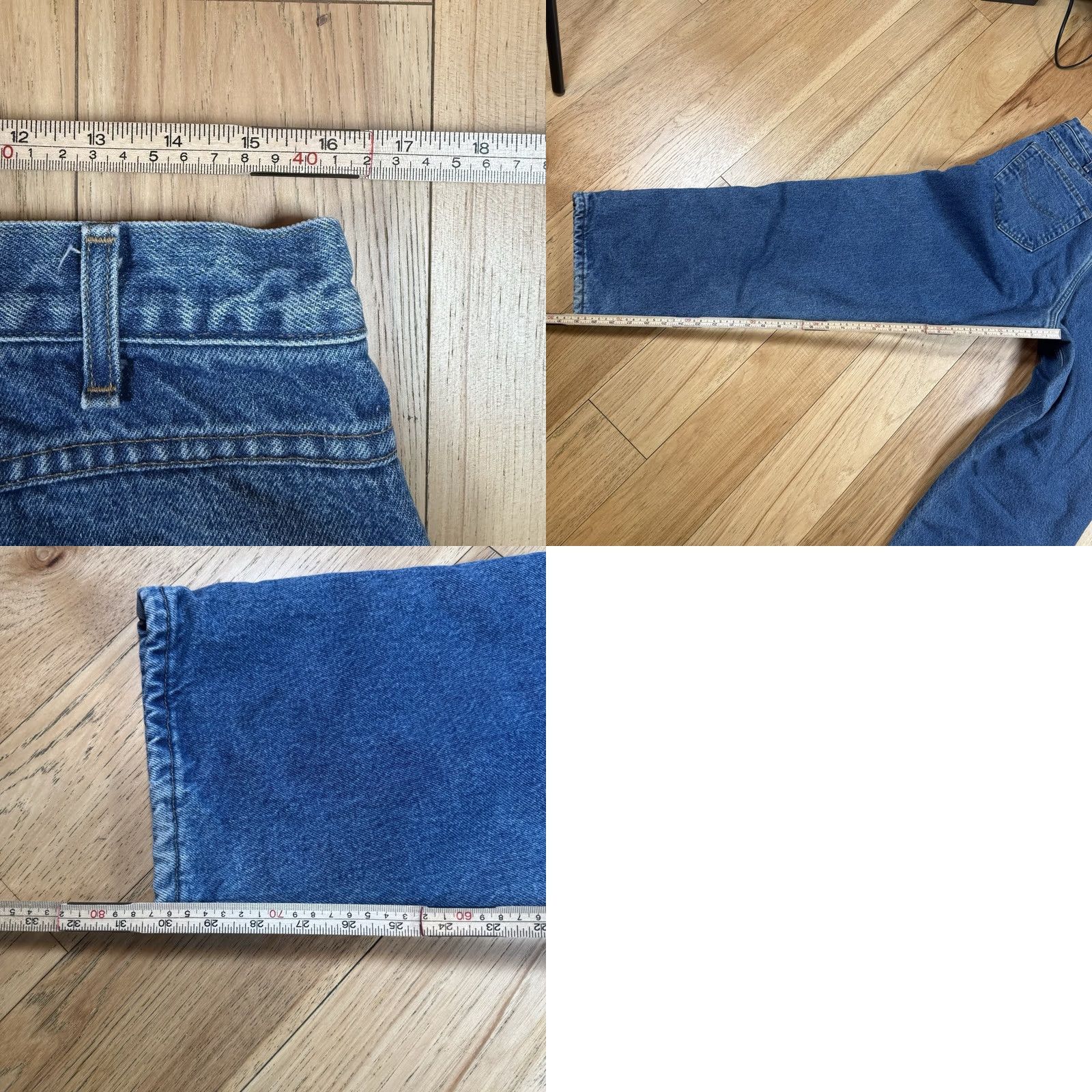 Carhartt VINTAGE Carhartt Jeans Mens 32x30 Blue Straight Relaxed Lined Workwear Pants Size US 32 / EU 48 - 9 Thumbnail