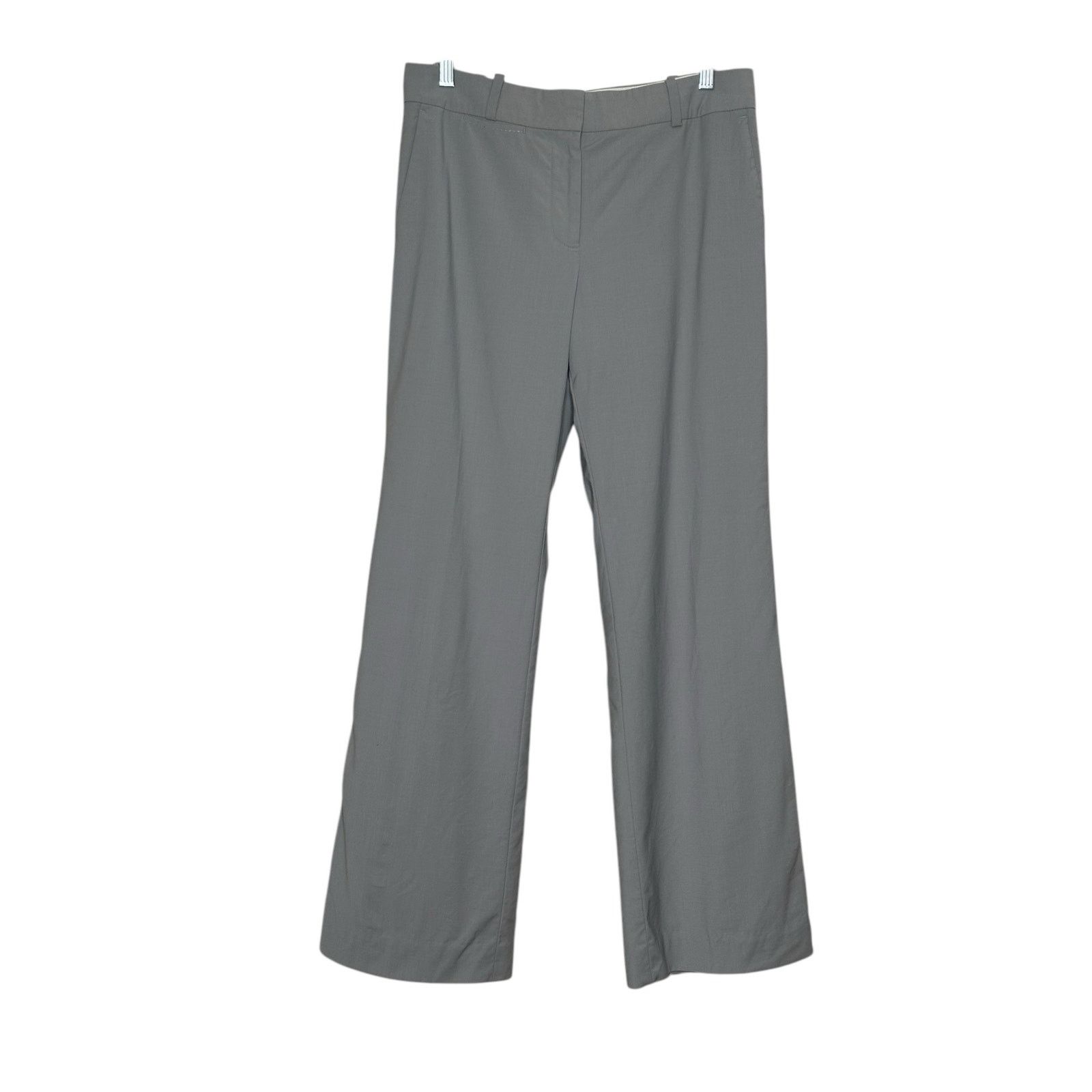 Ann Taylor Ann Taylor gray wide pants dress pants size 6P Size 28" / US 6 / IT 42 - 9 Thumbnail
