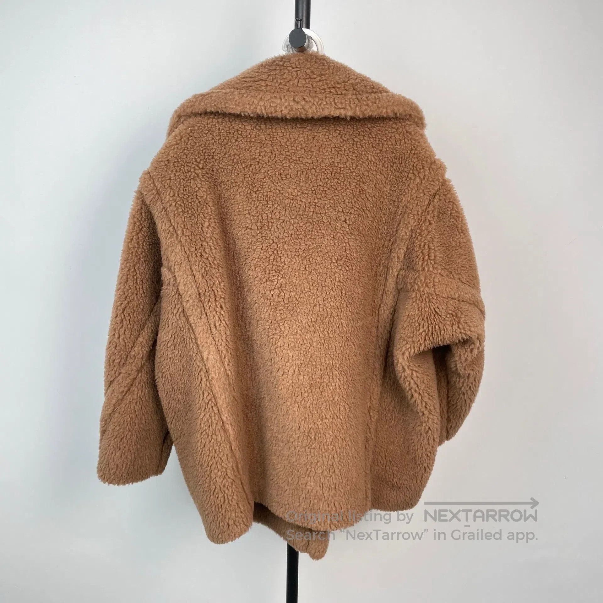 Max Mara Max Mara Camel double-breasted teddy short coat| Size S / US 4 / IT 40 - 2 Thumbnail