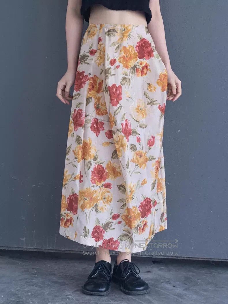 Comme des Garcons Comme Des Garcons size S Deformed floral half-skirt Size 23" - 4 Thumbnail