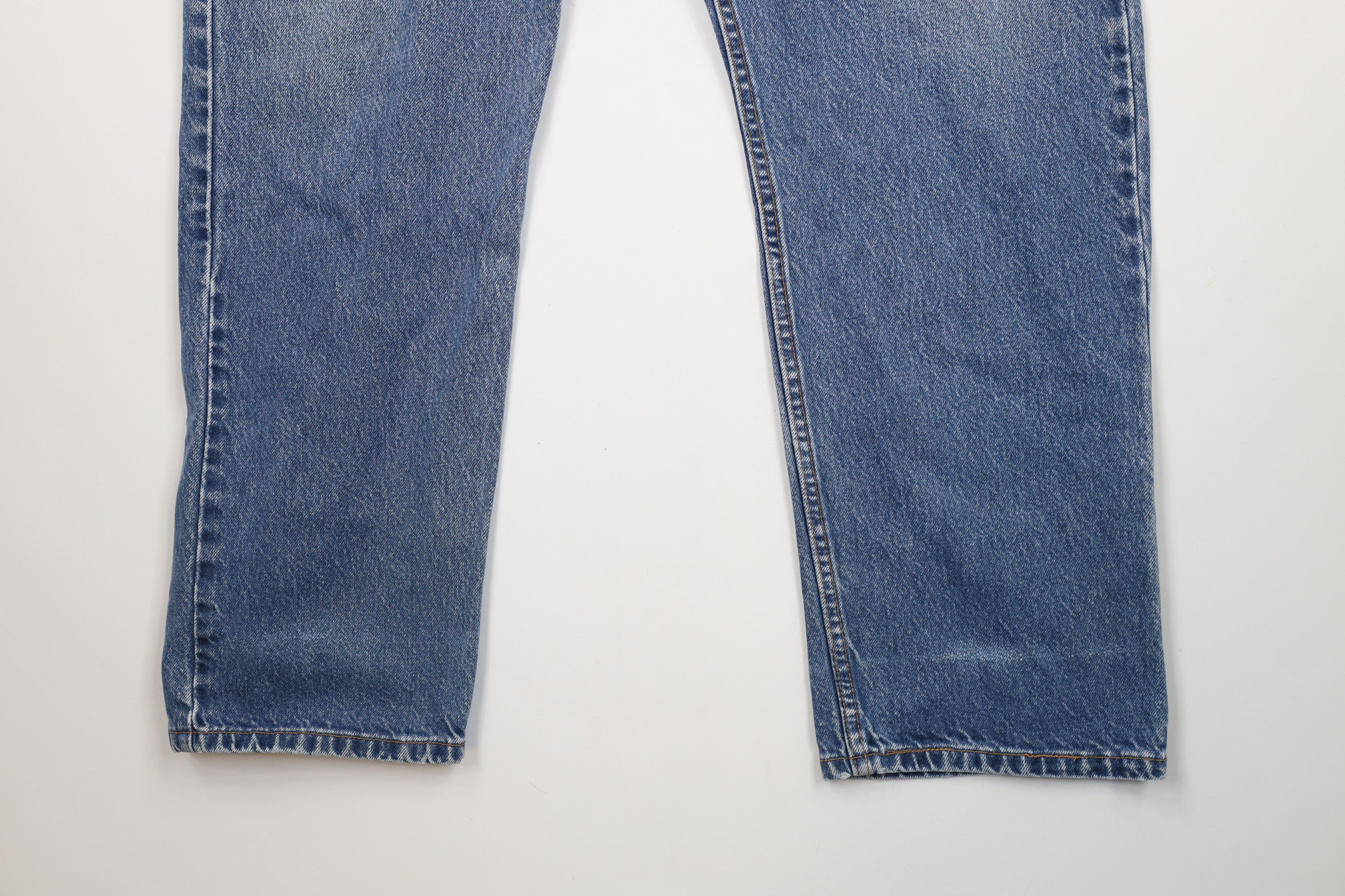 Levi's × Vintage Vintage Y2K 2001 Levis 505 Straight Leg Denim Jeans USA Size US 38 / EU 54 - 4 Thumbnail
