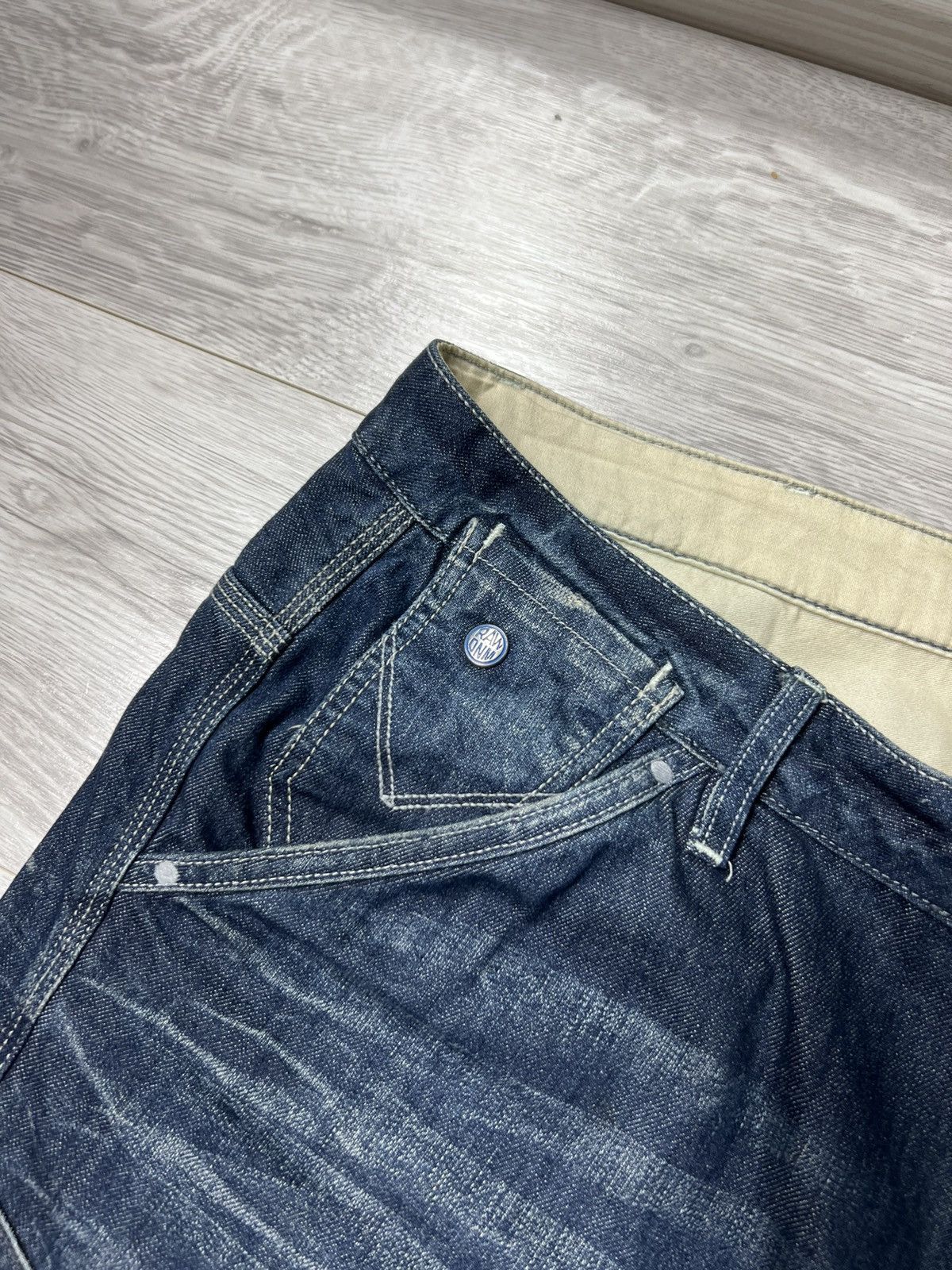 G-Star Vintage G-Star RAW Big Logo Jean Denim Shorts Size US 38 / EU 54 - 12 Thumbnail