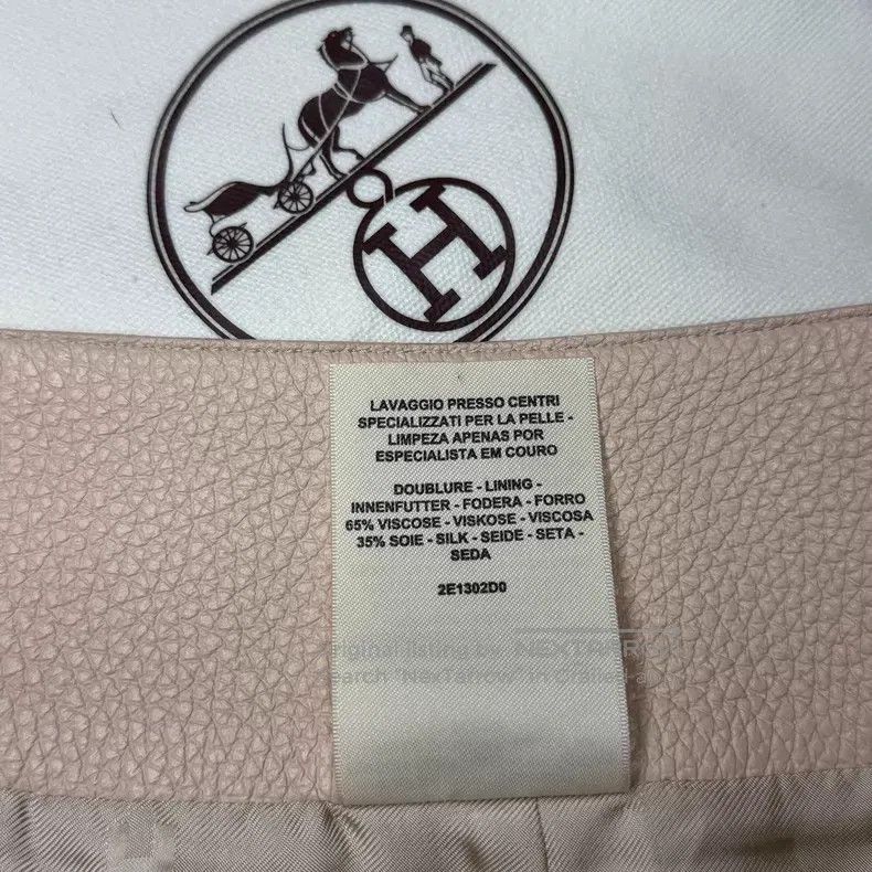 Hermes Hermes Beige Deer Skin Buckle Skirt Size 42" / US 20 - 5 Thumbnail