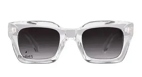 Electric Visual Vintage Oversized Transparent Sunglasses Size ONE SIZE - 2 Thumbnail