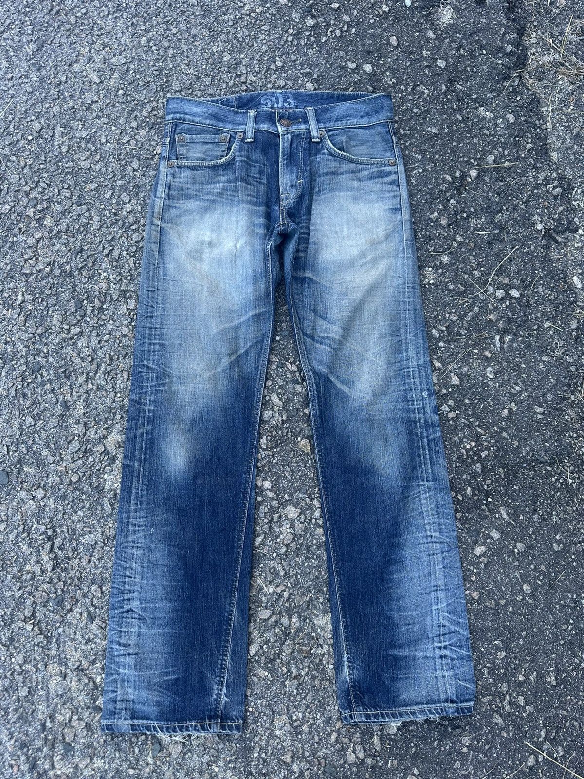 Edwin 💥Crazyyy Edwin Blue Trip FLARE 503 Japan Denim Size US 32 / EU 48 - 3 Thumbnail