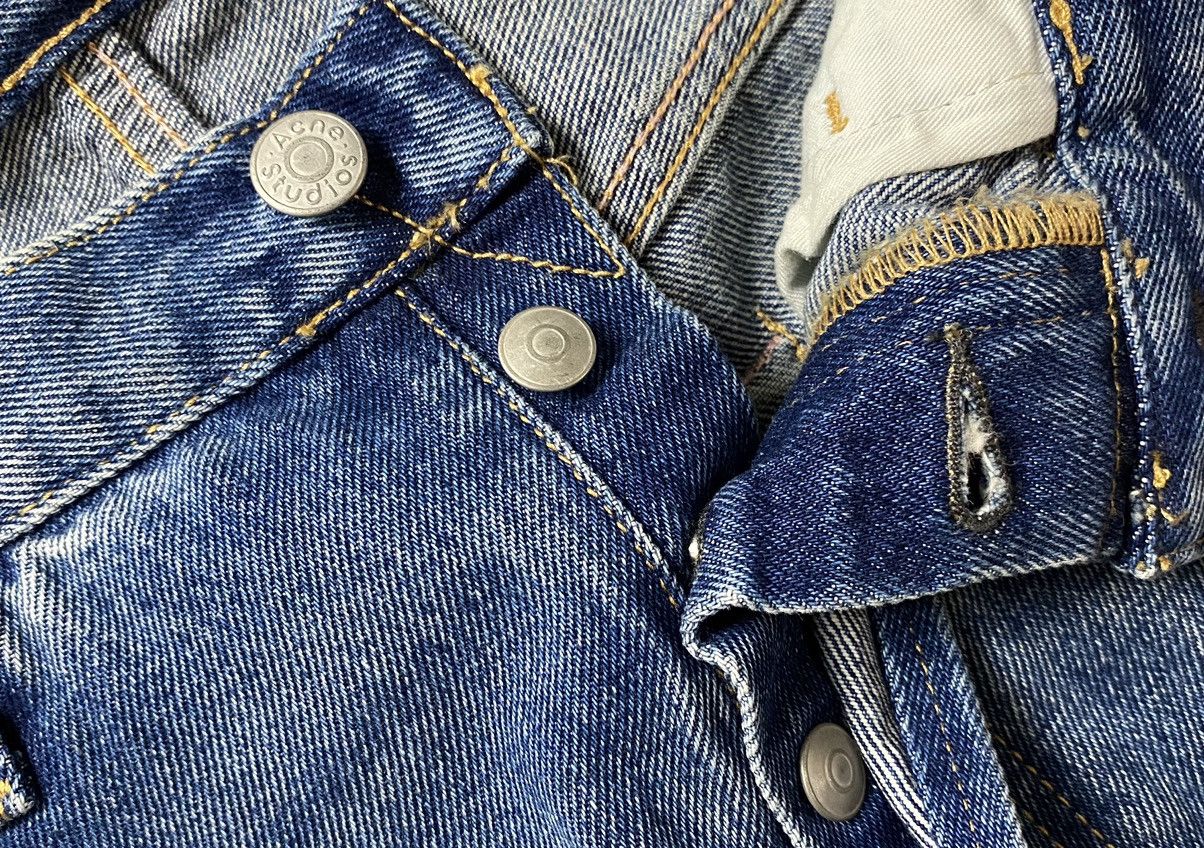 Acne Studios Acne Studios 2003 Vintage Blue 3/4 Jeans Size US 34 / EU 50 - 4 Thumbnail