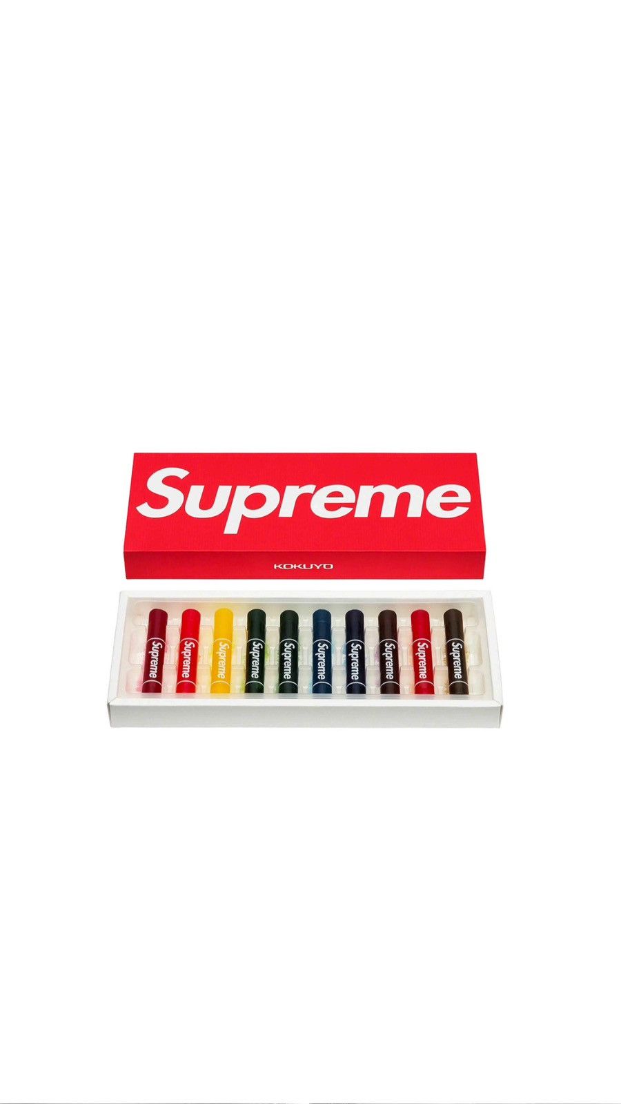 Supreme Supreme Kokuyo Translucent Crayons (Pack of 10) Size ONE SIZE - 1 Thumbnail