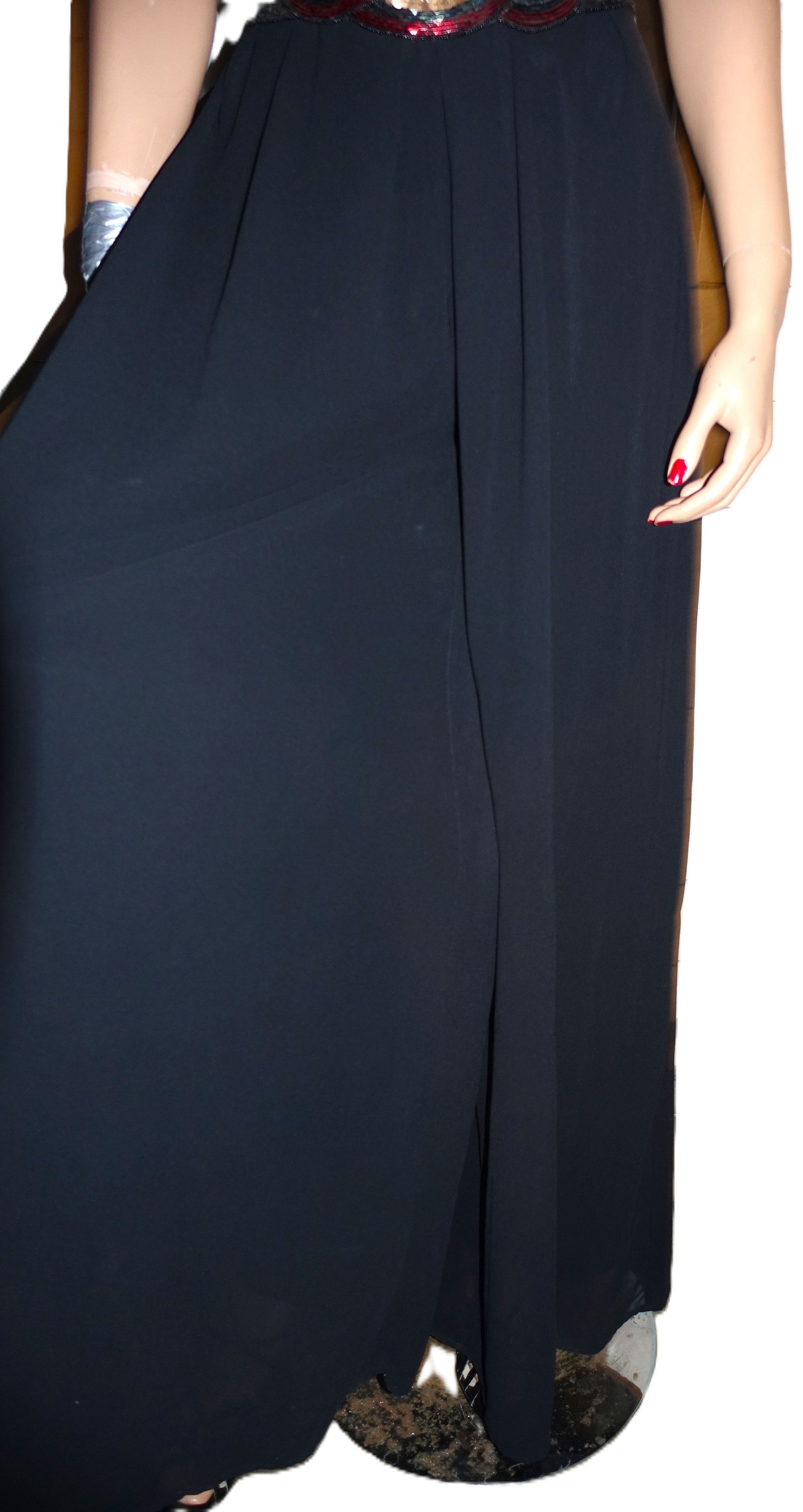 Other Dress Day Black Wide Leg Jumpsuit S NWT Size 32" / US 10 / IT 46 - 4 Thumbnail