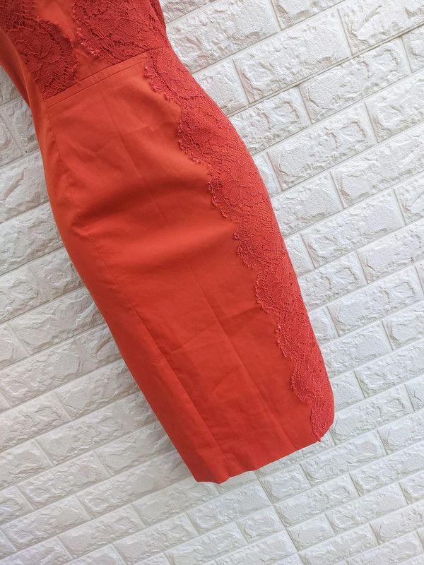 Karen Millen Karen Millen coral dress 10 Size M / US 6-8 / IT 42-44 - 5 Thumbnail