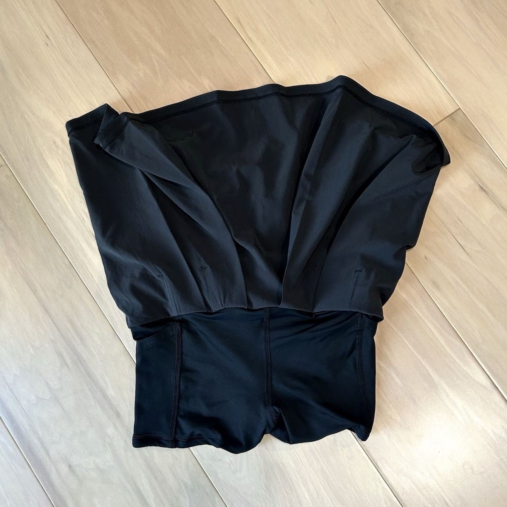 Lululemon Lululemon Pace Rival Skirt Black Extra Long 0 Women Athletic Lined Polyester Blend Machine Washable Waist 24-26 Womens Size 25" / US 0 / IT 36 - 3 Thumbnail
