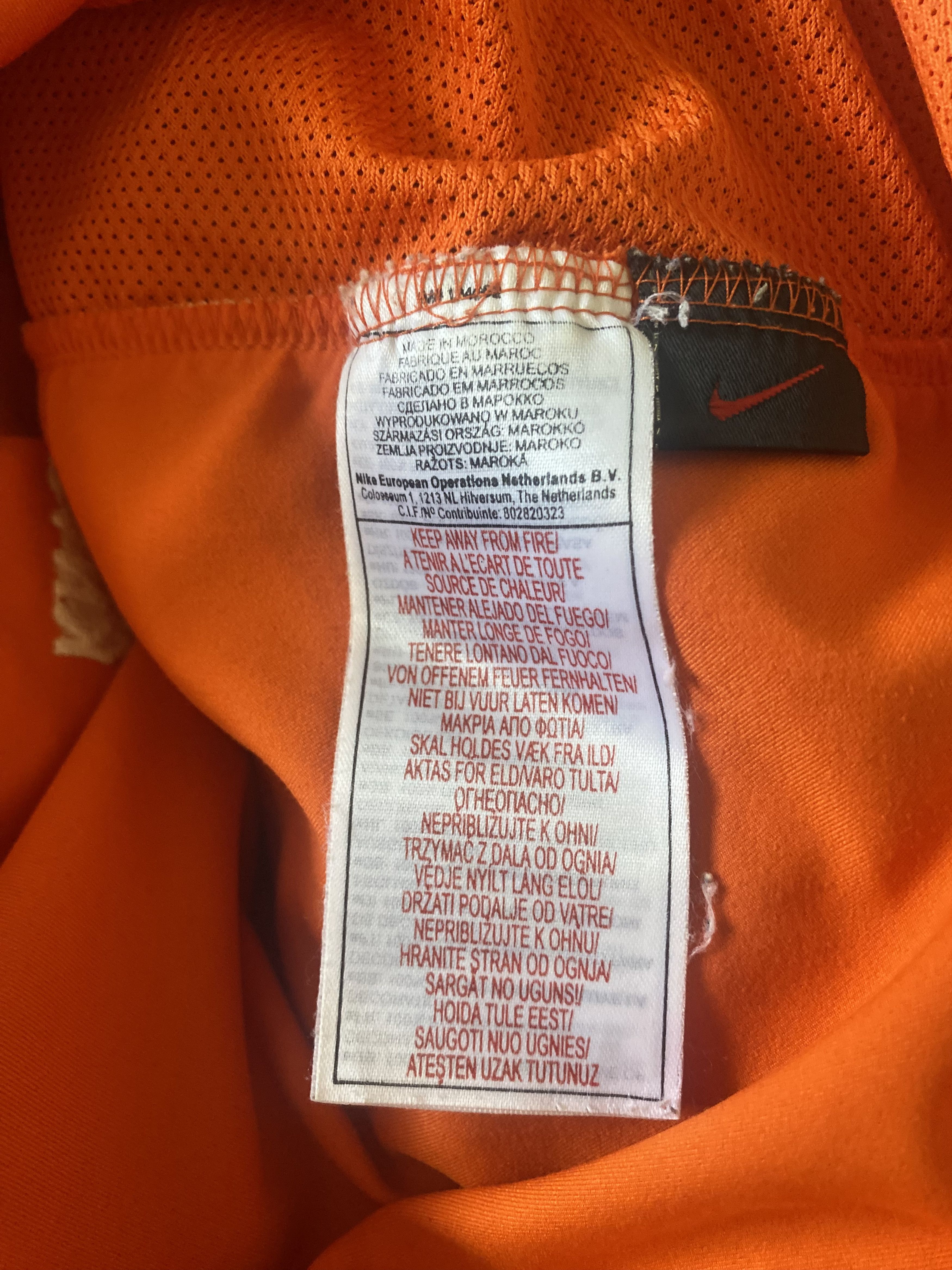 Nike Vintage NETHERLANDS - 2004 - 2005 - Nike - L - UNIQUE Size US L / EU 52-54 / 3 - 5 Thumbnail