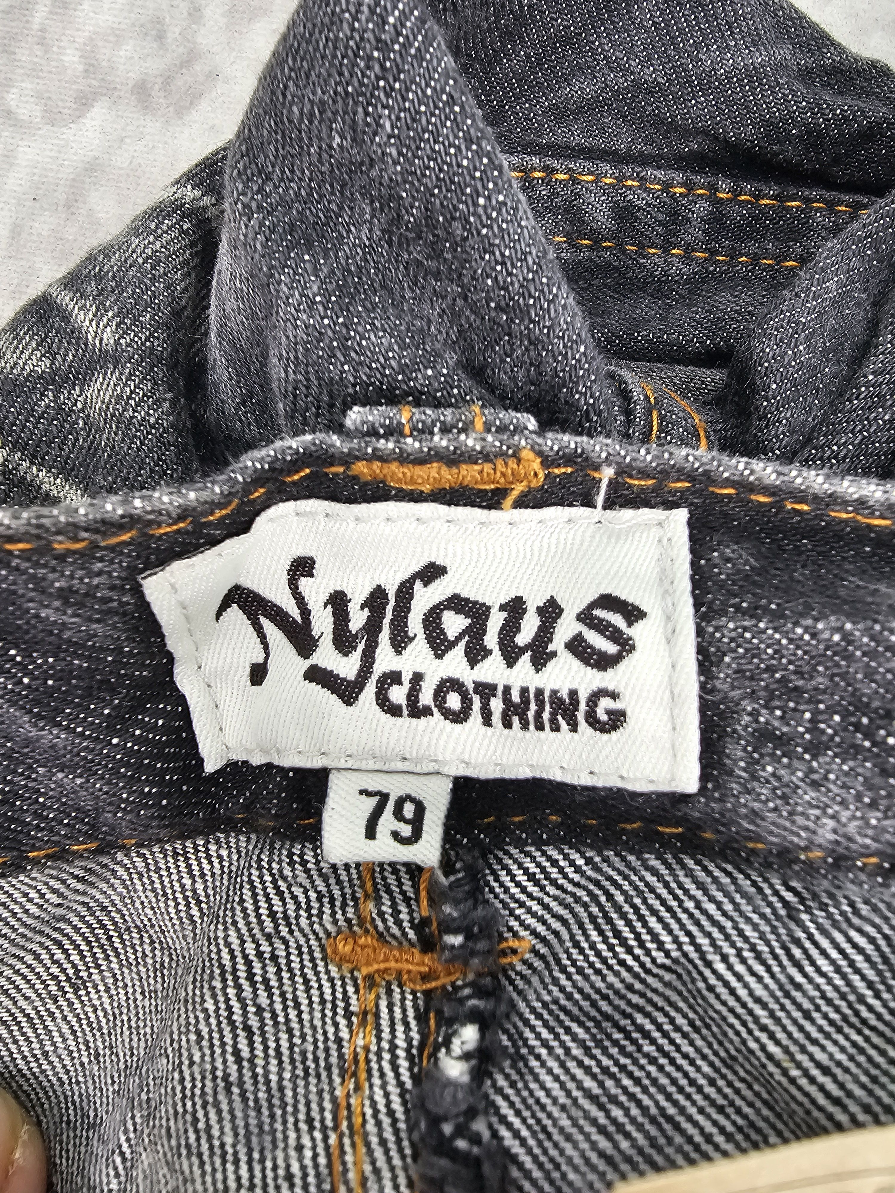 Japanese Brand NYLAUS CLOTHING Double Waist Punk Bondage Design Jean JB0262 Size US 30 / EU 46 - 14 Thumbnail