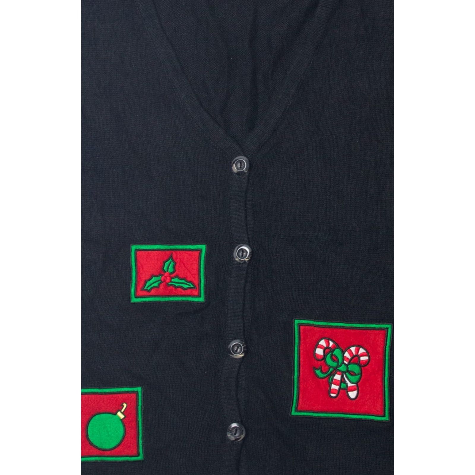 Vintage VINTAGE Black Ugly Christmas Sweater Shirt Medium Womens Mens Boys Girls 63663 Size M / US 6-8 / IT 42-44 - 2 Thumbnail