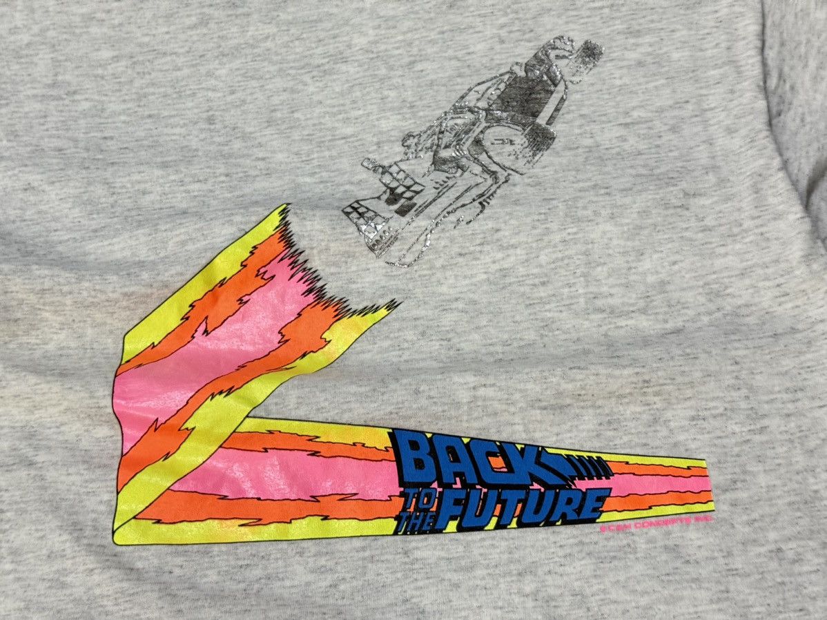 Vintage Vintage 80s Back to the Future Film T-Shirt Very Rare Size US M / EU 48-50 / 2 - 5 Thumbnail