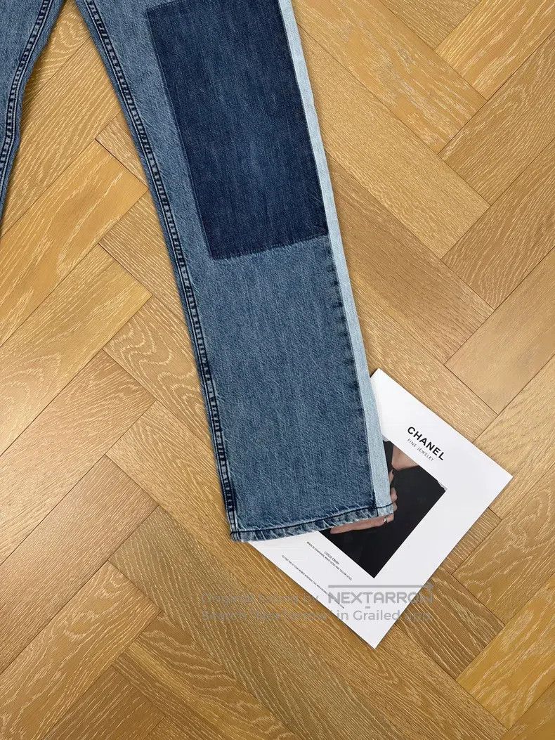 Loewe Loewe Casual patchwork jeans for both men and women in blu Size US 34 / EU 50 - 3 Thumbnail