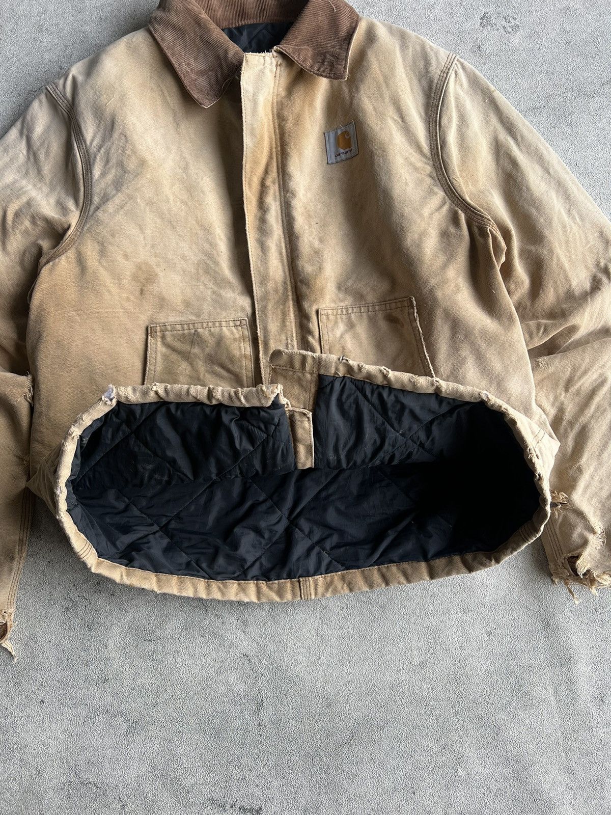Carhartt × Carhartt Wip × Vintage Carhartt Arctic Jacket Brown Size US M / EU 48-50 / 2 - 10 Thumbnail