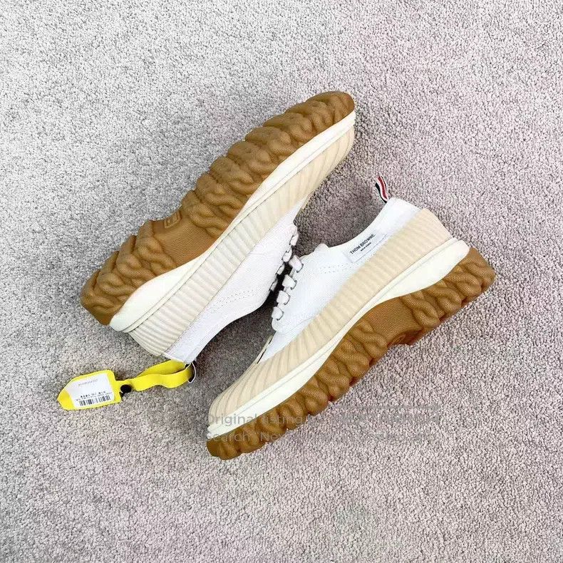 Thom Browne Thom Browne White Peep Shoe Size US 7 / EU 40 - 5 Thumbnail