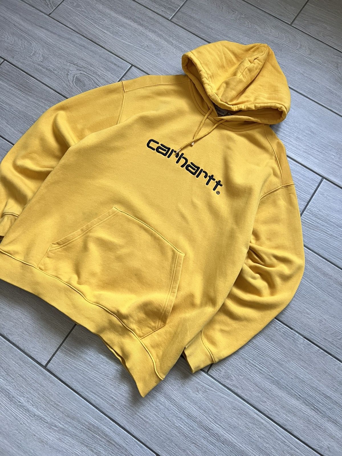 Carhartt 90’s CARHARTT HOODIE Y2K SPELLOUT LOGO RARE Size US M / EU 48-50 / 2 - 3 Thumbnail