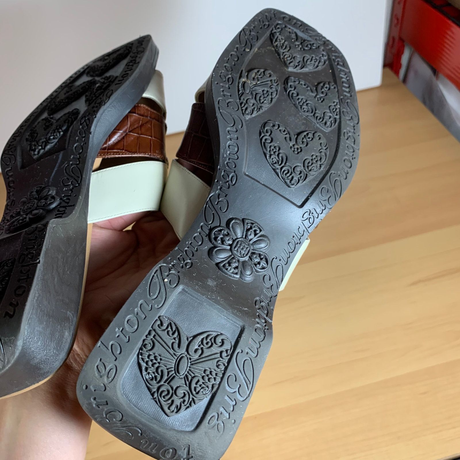 Brighton BRIGHTON BILLIE Size 8 Leather Sandals Size US 8 / IT 38 - 7 Thumbnail