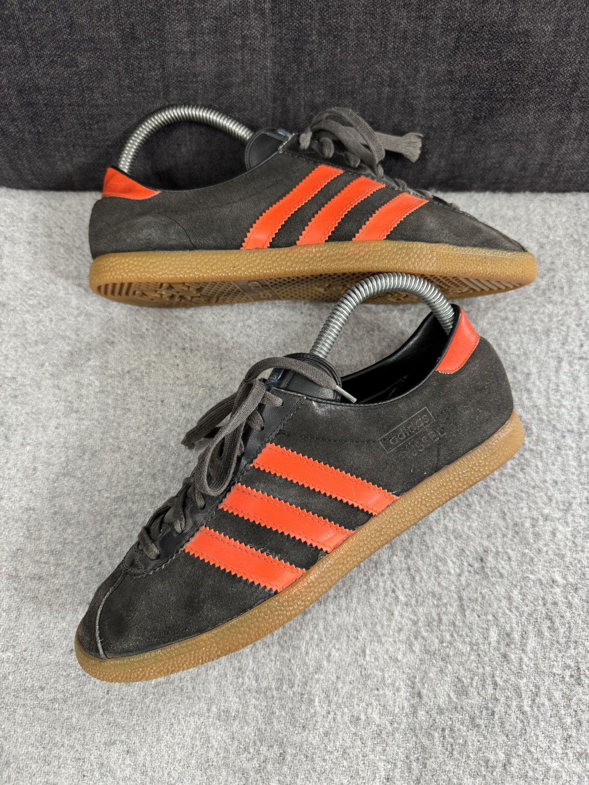 Adidas Adidas Brussel Vintage 1978 70s Rare Black Orange 6,5 39 Size US 9 / IT 39 - 1 Thumbnail