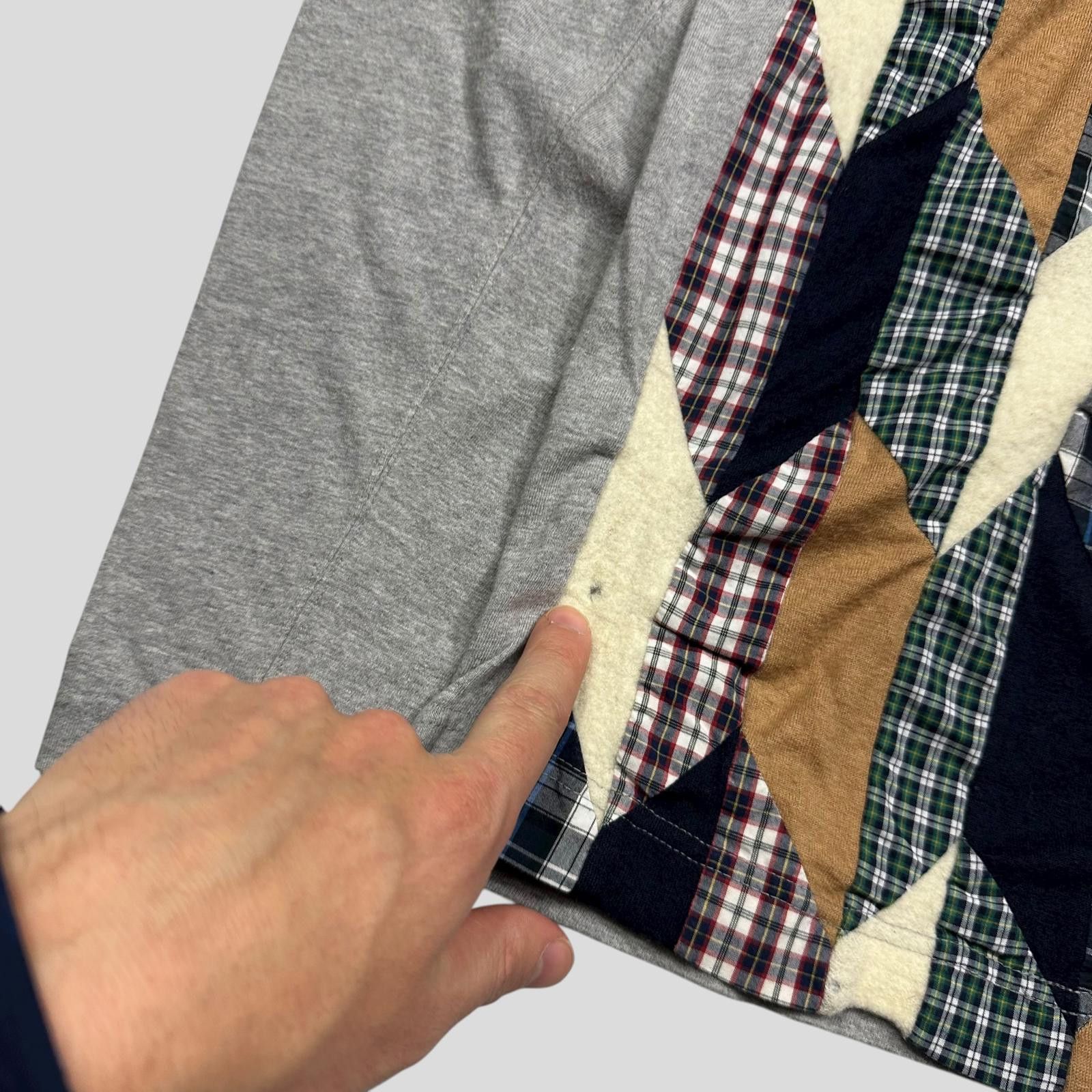 Comme des Garcons Comme Des Garçons Homme 00’s Reconstructed Plaid T-shirt - S Size US S / EU 44-46 / 1 - 3 Thumbnail