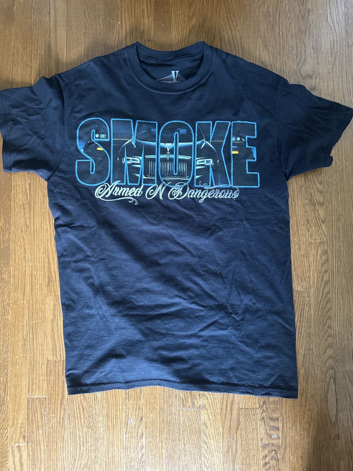 Vlone Pop Smoke Armed and Dangerous tee Size US M / EU 48-50 / 2 - 1 Thumbnail